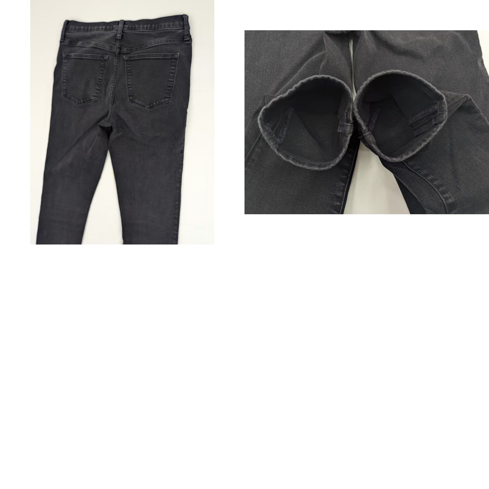 J.Crew J.CREW High Rise Skinny Jeans Women 30 Washed Black AG727 Stretch Denim 5-Pocket Regular Rise Slim Fit Vintage: No Ladies Womens Size 30" / US 8 / IT 44 - 9 Thumbnail