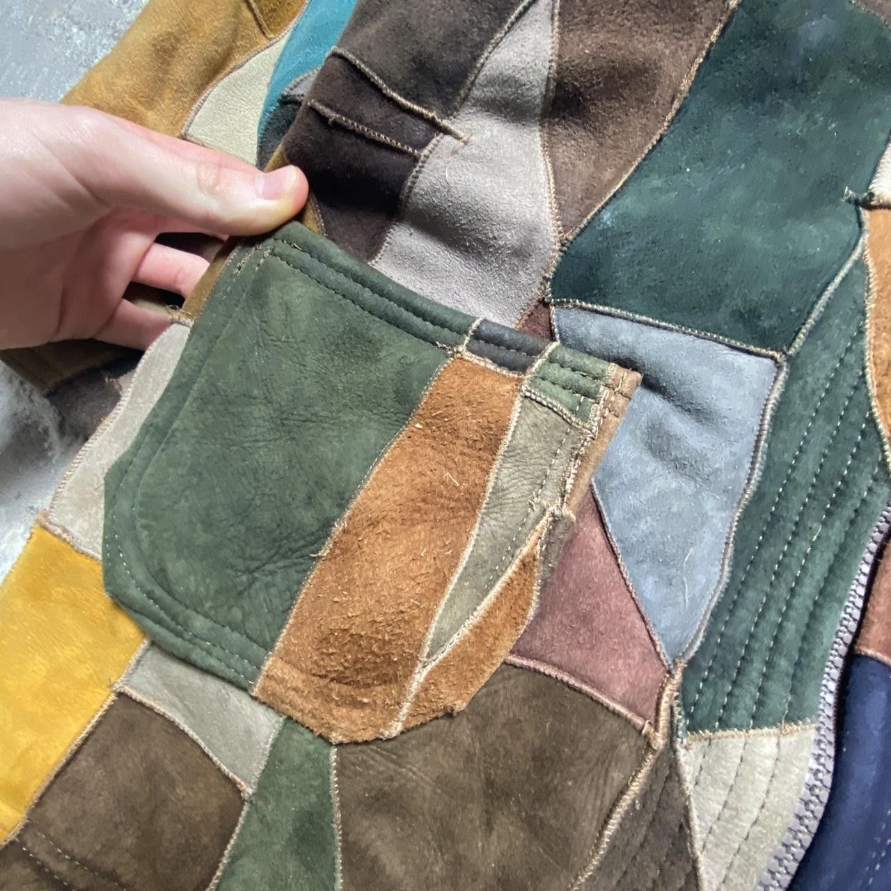 Japanese Brand Rare 80s Patchwork Insulated Jacket Multicolor M Size M / US 6-8 / IT 42-44 - 8 Thumbnail