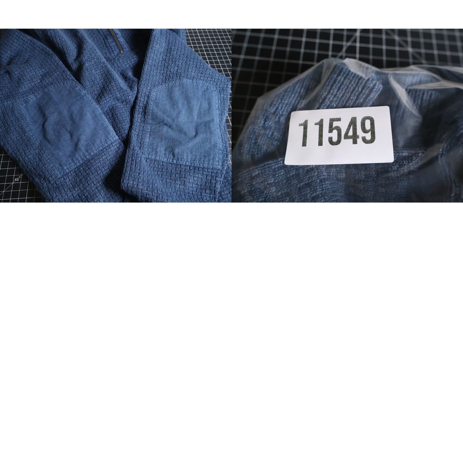 Tommy Bahama Tommy Bahama Sweater Mens Large Blue 1/4 Zip Mock Neck Heavyweight Knitted Cotton Pullover Size US L / EU 52-54 / 3 - 9 Thumbnail