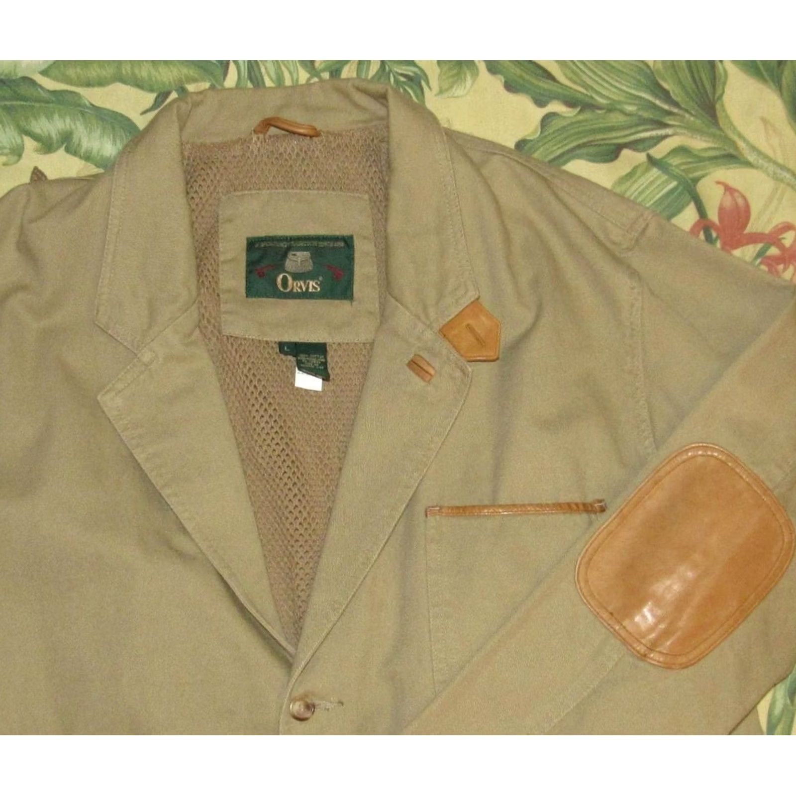 Orvis ORVIS Cotton Zambezi Blazer Jacket Large Size 42R - 2 Thumbnail