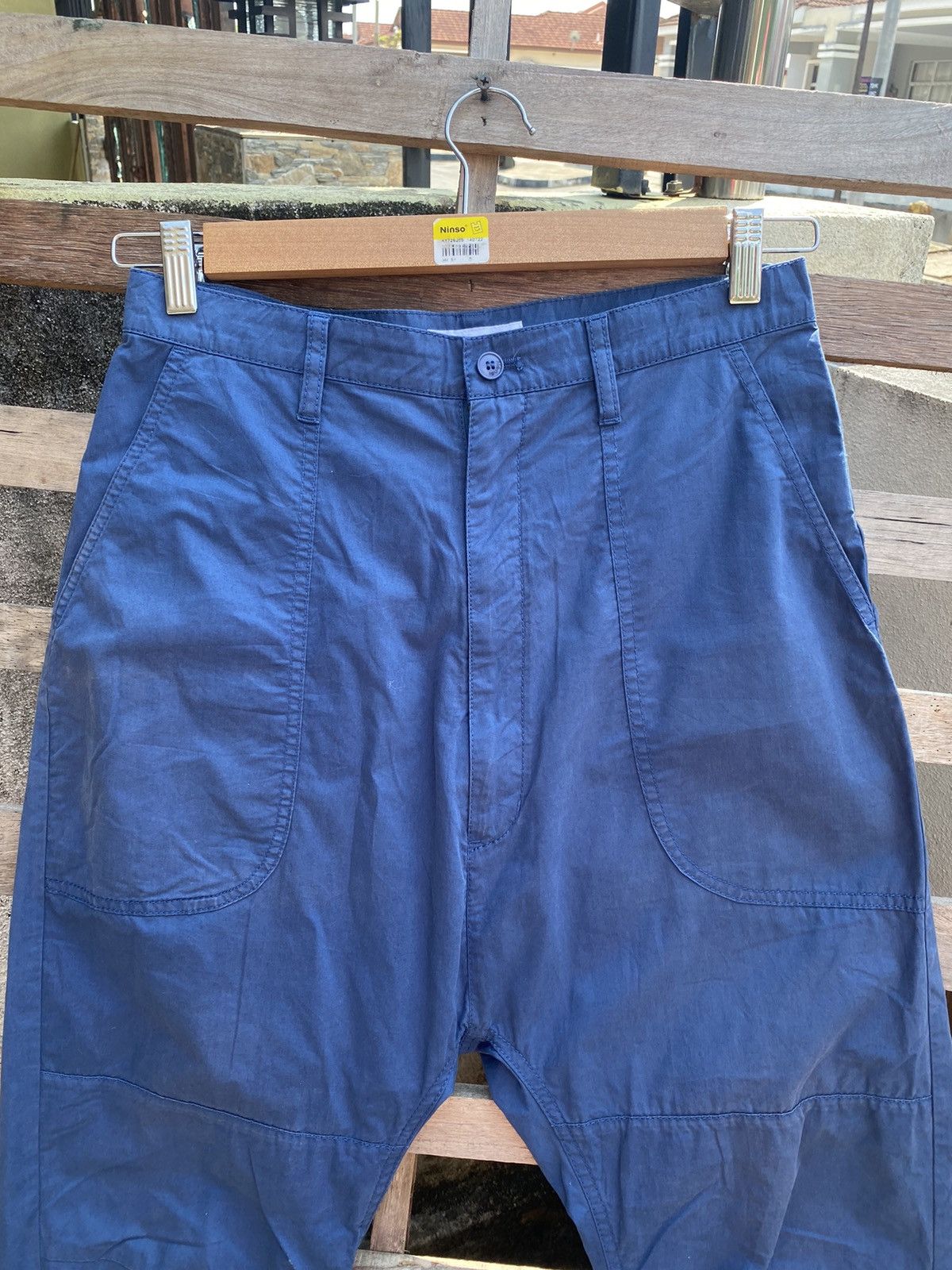 Ne-Net Vintage Ne-net By Issey Miyake Trousers Cotton Pants Size US 29 - 5 Thumbnail
