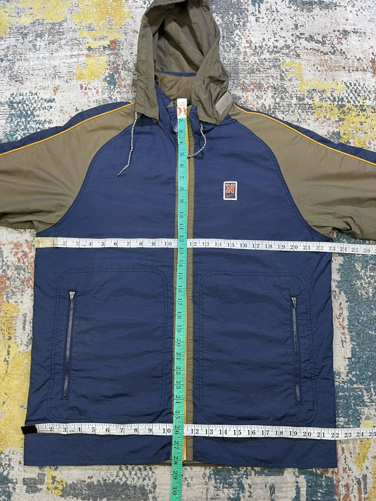 Nike Vtg 90s Nike Patch Swoosh Nylon Windbreaker Size US M / EU 48-50 / 2 - 3 Thumbnail