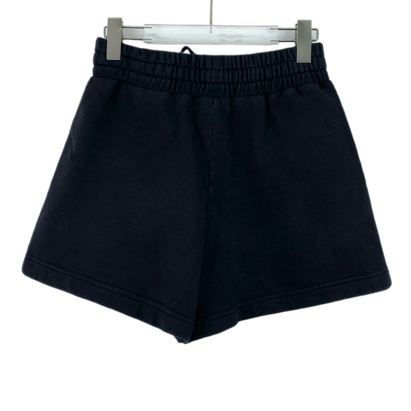Prada Prada Triangle Logo Sequin Drawstring Shorts Black (M) Size 27" / US 4 / IT 40 - 2 Thumbnail