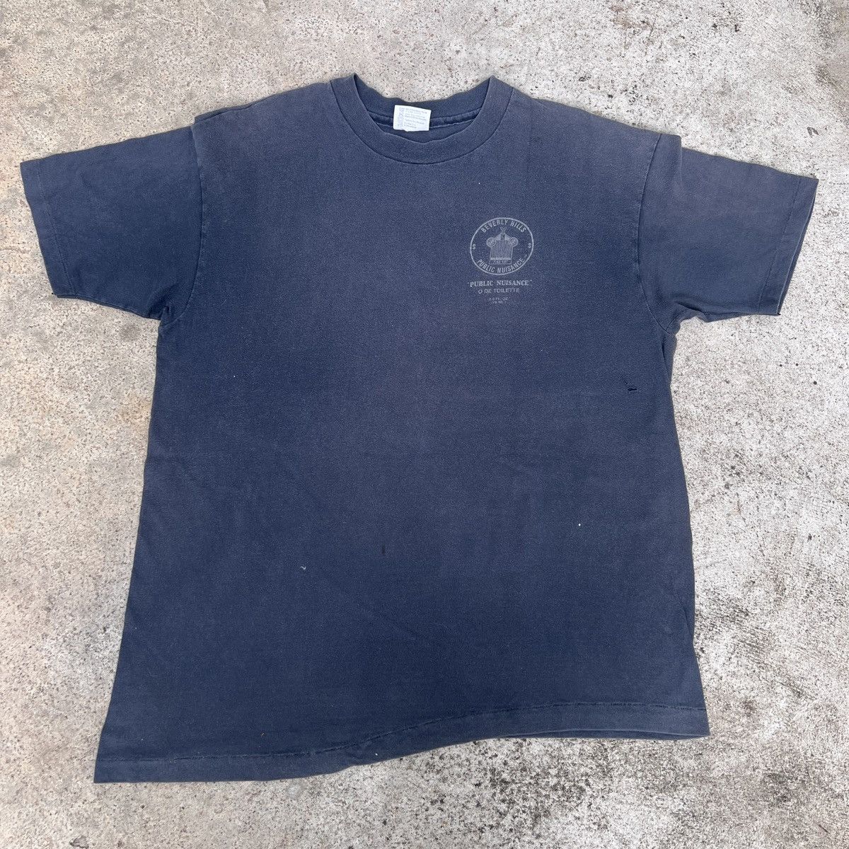 Vintage Vintage 90s Public Nuisance Faded graphic streetwear Size US XL / EU 56 / 4 - 6 Thumbnail