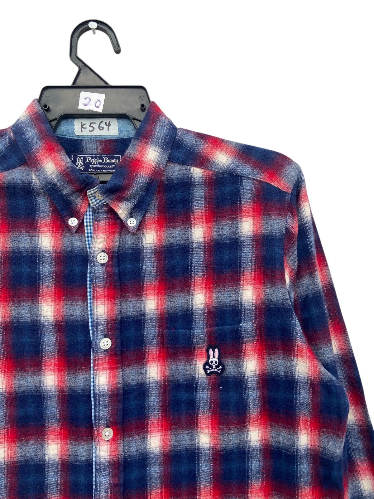 Psycho Bunny Psycho Bunny Checkered Shirt Size US M / EU 48-50 / 2 - 3 Thumbnail