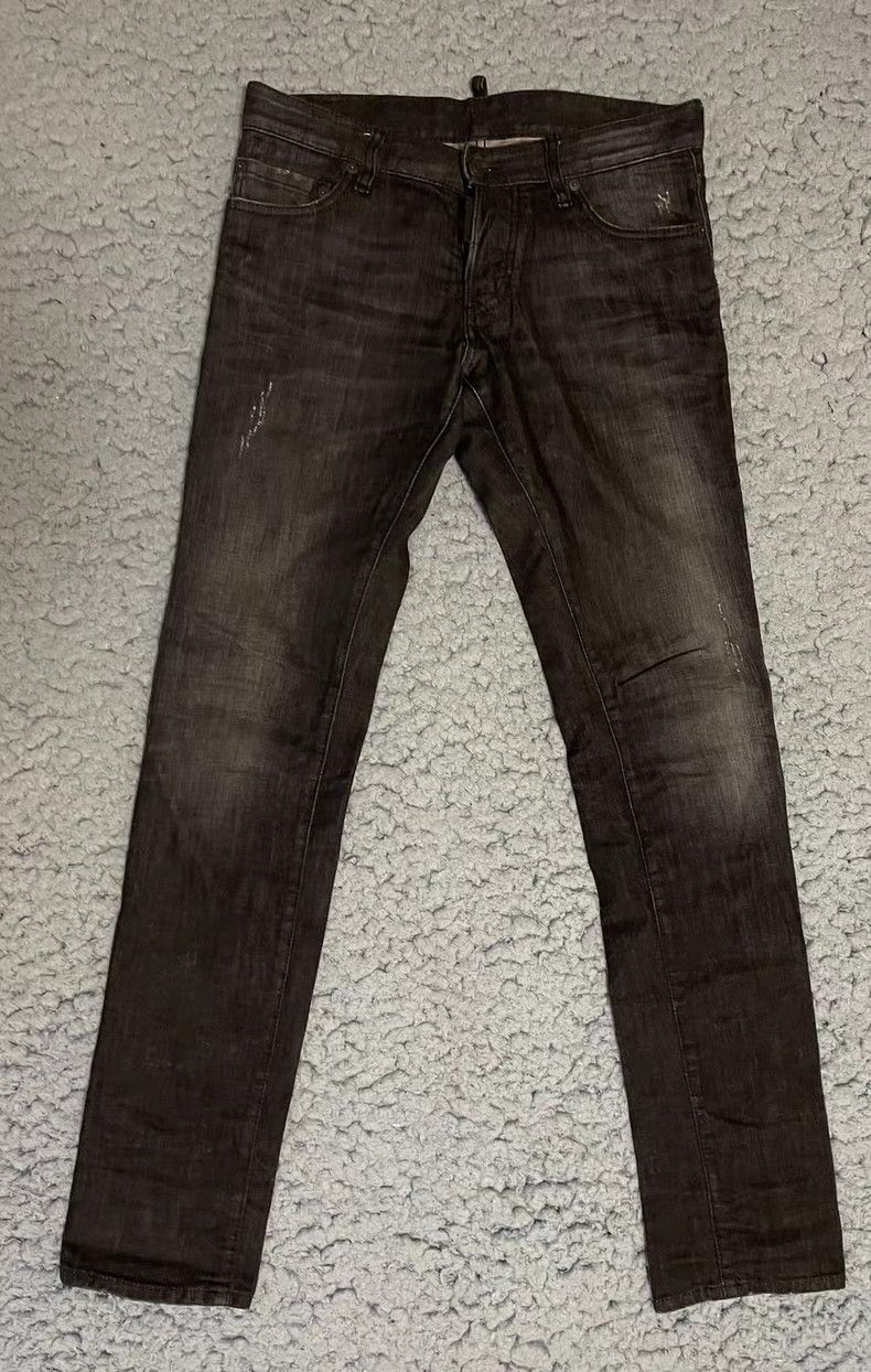 Dsquared2 Dsquared2 Black & Gray Washed Jeans Size US 34 / EU 50 - 1 Thumbnail