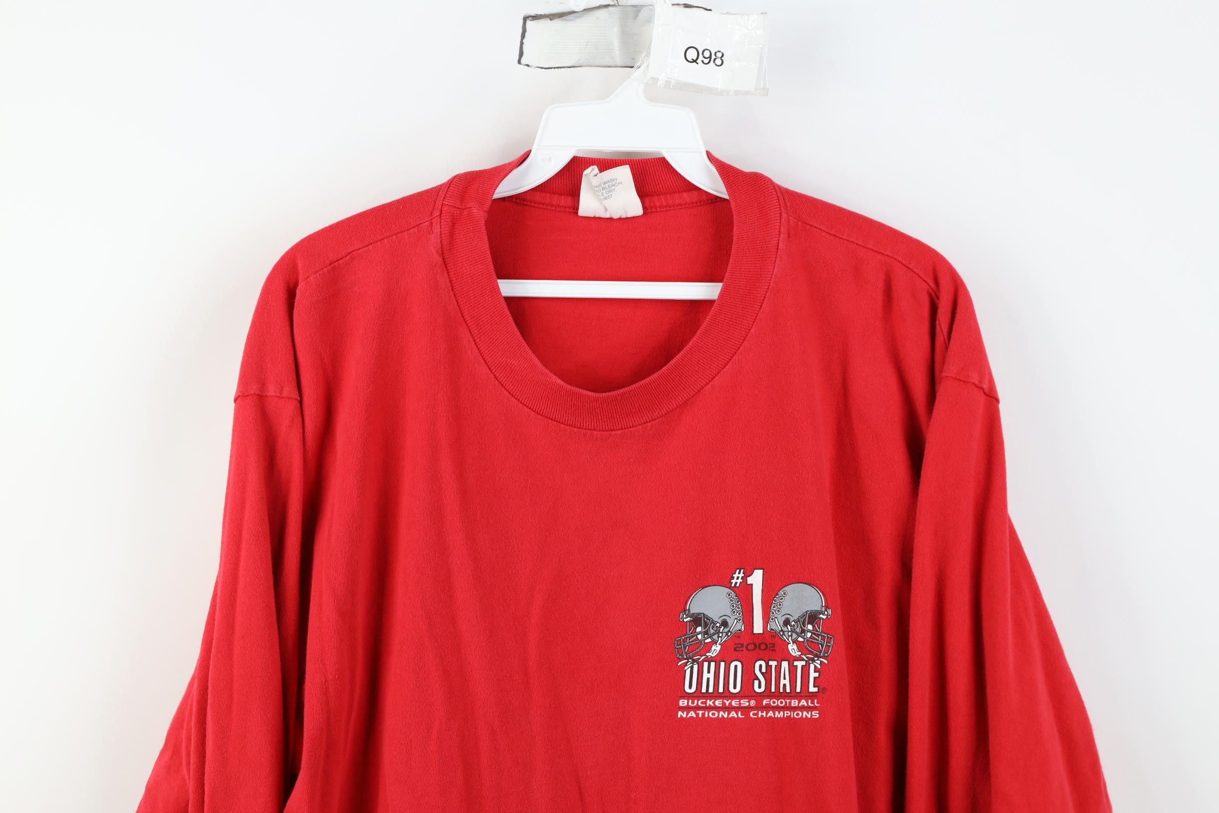 Vintage Vintage Y2K Ohio State University Football T-Shirt USA Size US XL / EU 56 / 4 - 2 Thumbnail