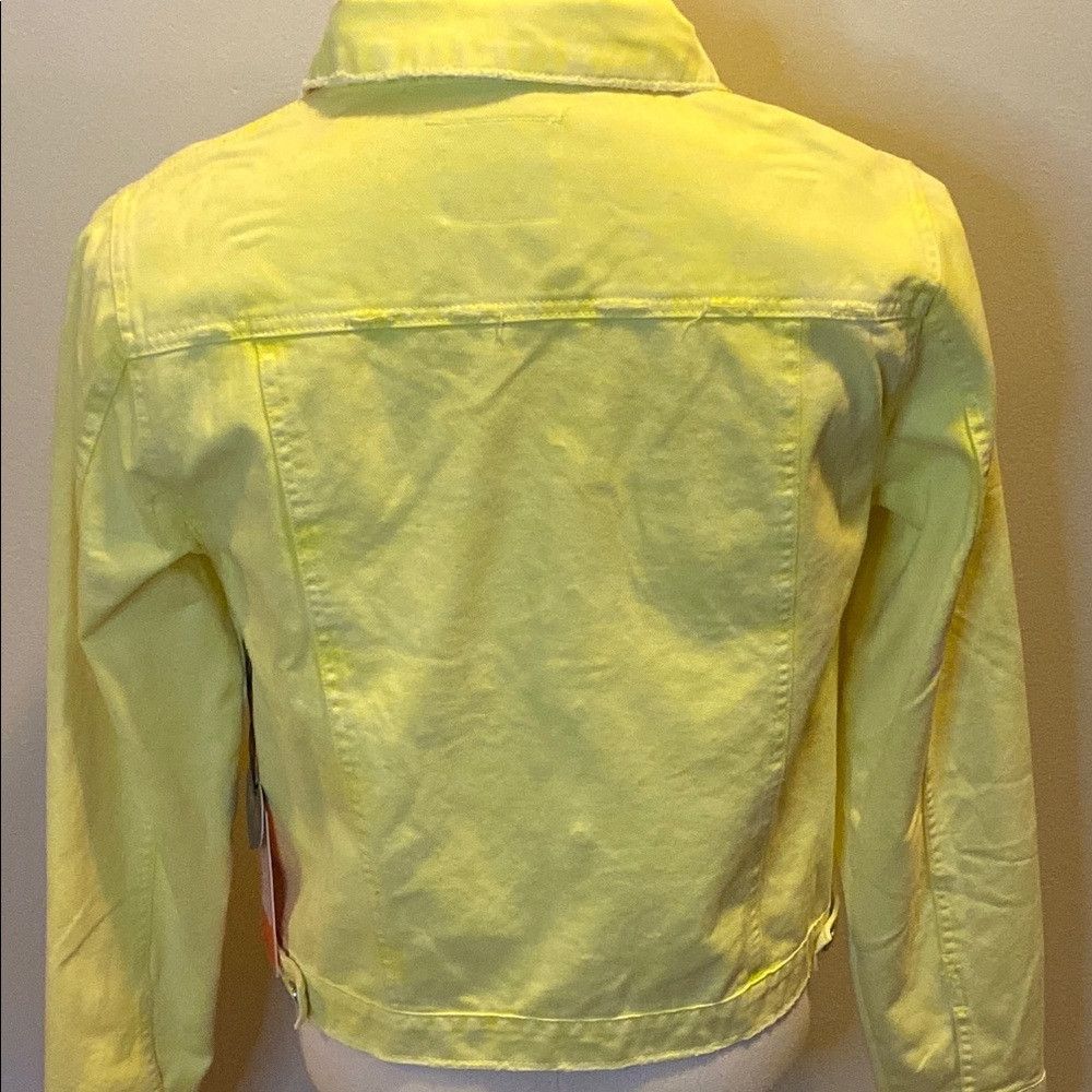 Other C’est Toi Yellow Denim Jacket – NWT – Size Large Size L / US 10 / IT 46 - 8 Thumbnail