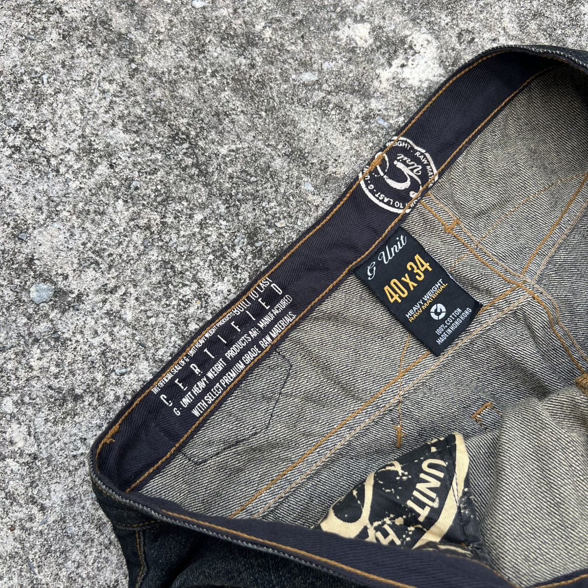 G-Unit “y2k style” VINTAGE G-UNIT 50 CENT HEAVY BAGGY JEANS Size US 40 / EU 56 - 10 Thumbnail