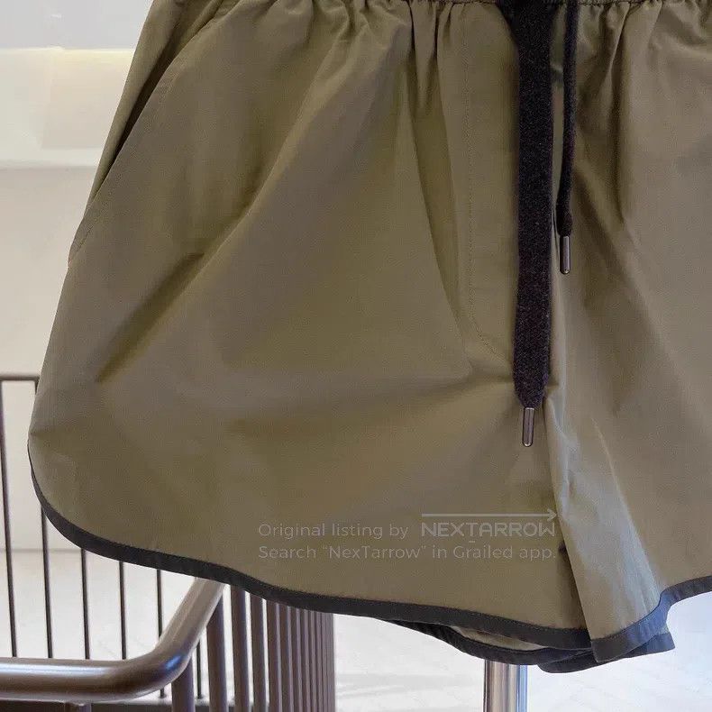 Brunello Cucinelli Brunello Cucinelli size XS Military Green Casual Shorts Size 42" / US 20 - 5 Thumbnail