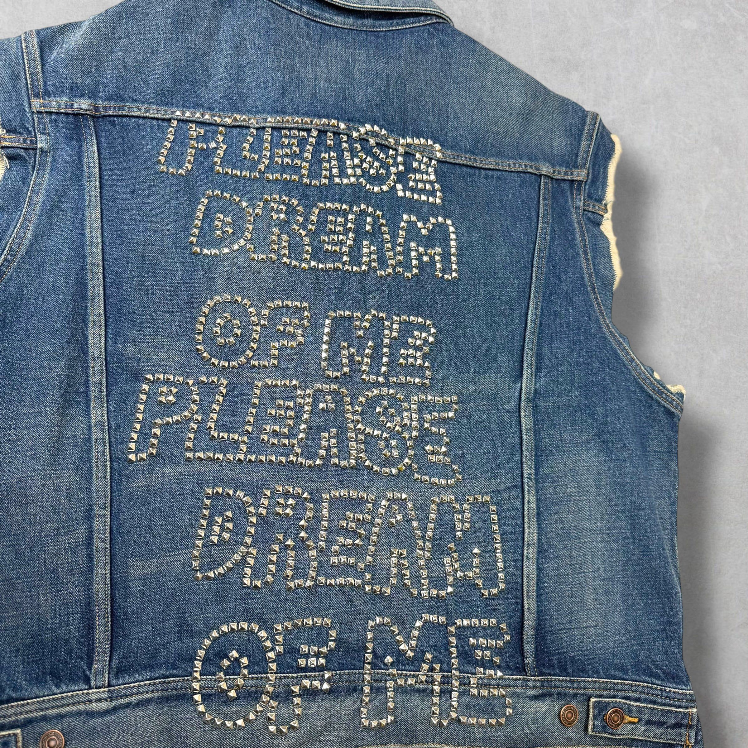 Celine Celine Studded Denim Vest XL Size US XL / EU 56 / 4 - 2 Thumbnail
