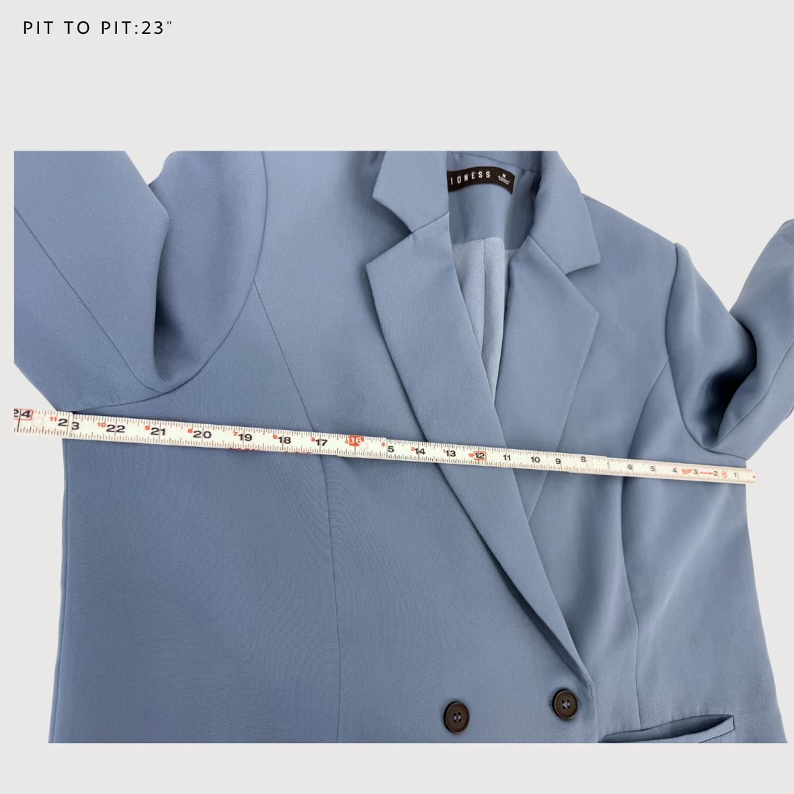 Lioness Lioness Oversized Boyfriend Blazer Slate Blue M Size M / US 6-8 / IT 42-44 - 7 Thumbnail