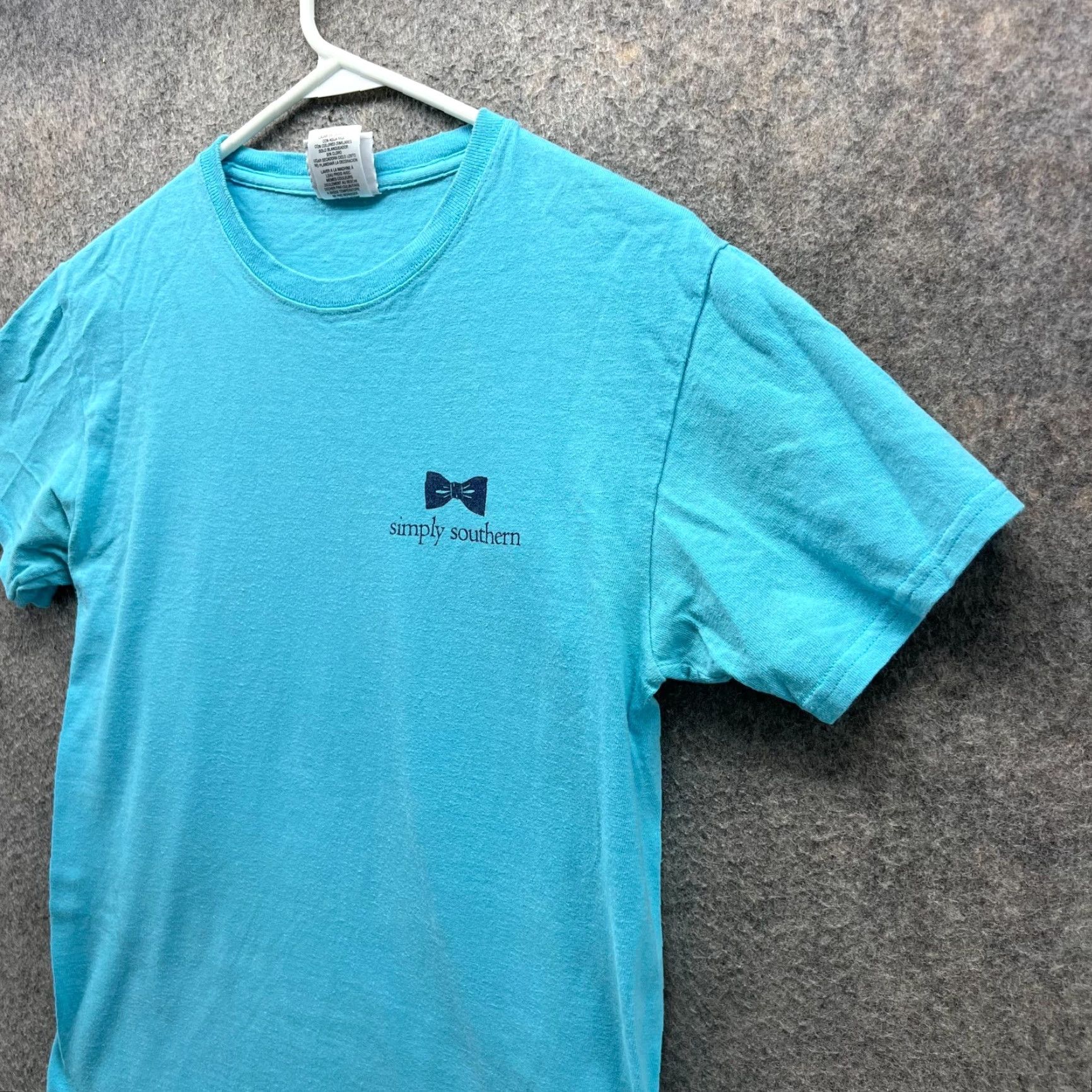 Vintage Simply Southern Shirt Men Small Blue Crewneck Lighthouse Shore Beach Whale Print Size US S / EU 44-46 / 1 - 4 Thumbnail