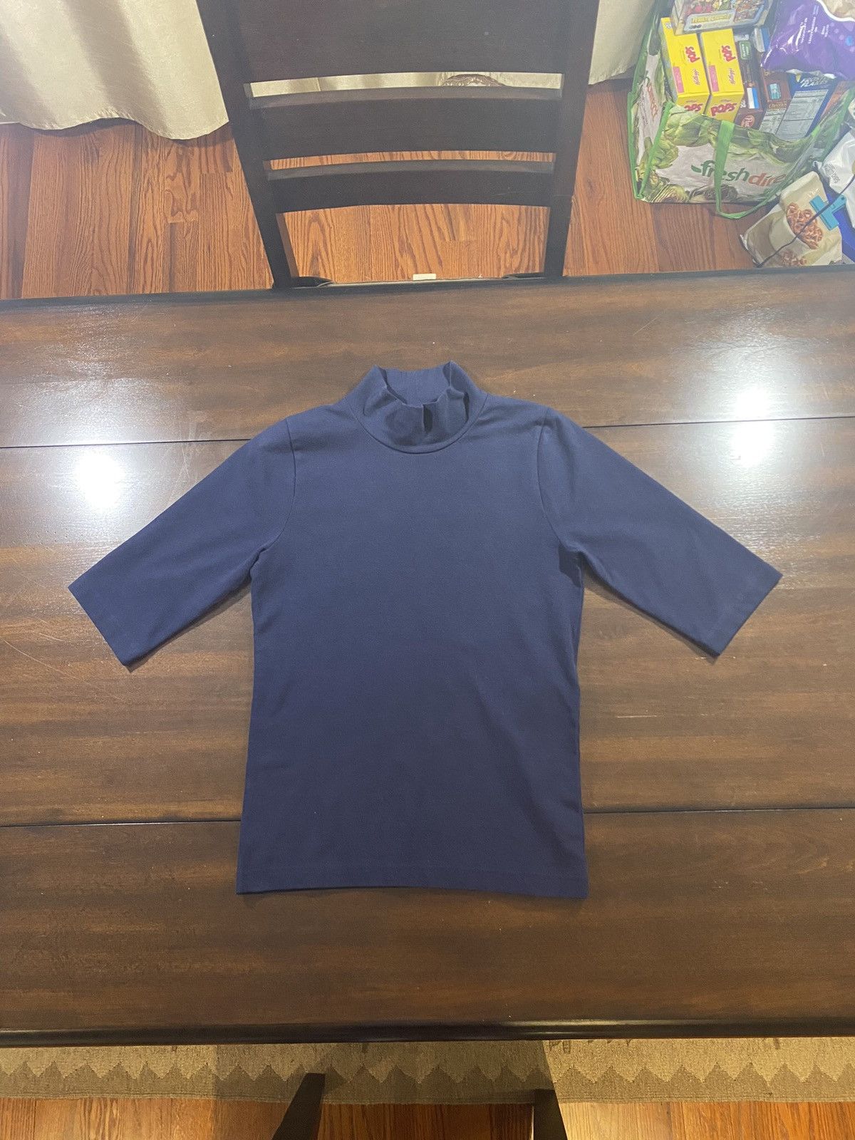 Balenciaga Balenciaga 3B Sports Icon Fitted Long Sleeve Turtleneck Size US M / EU 48-50 / 2 - 2 Thumbnail
