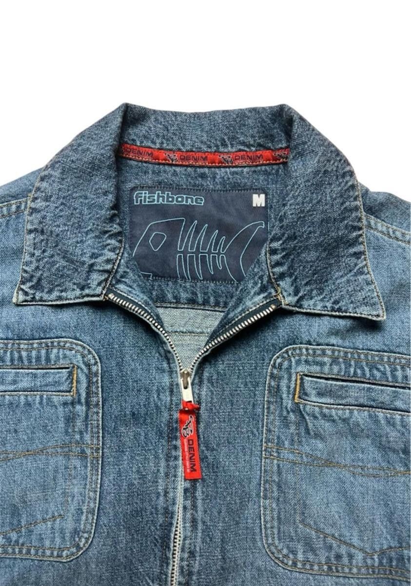 Other Fishbone denim jacket Y2k 💥🔥 Size US M / EU 48-50 / 2 - 7 Thumbnail