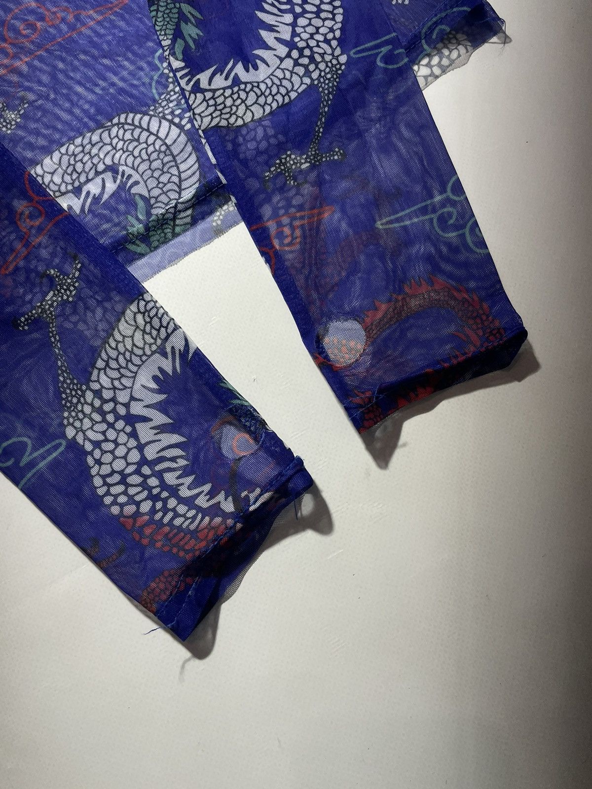 Japanese Brand Y2K Dragon Mesh Top Size S / US 4 / IT 40 - 4 Thumbnail