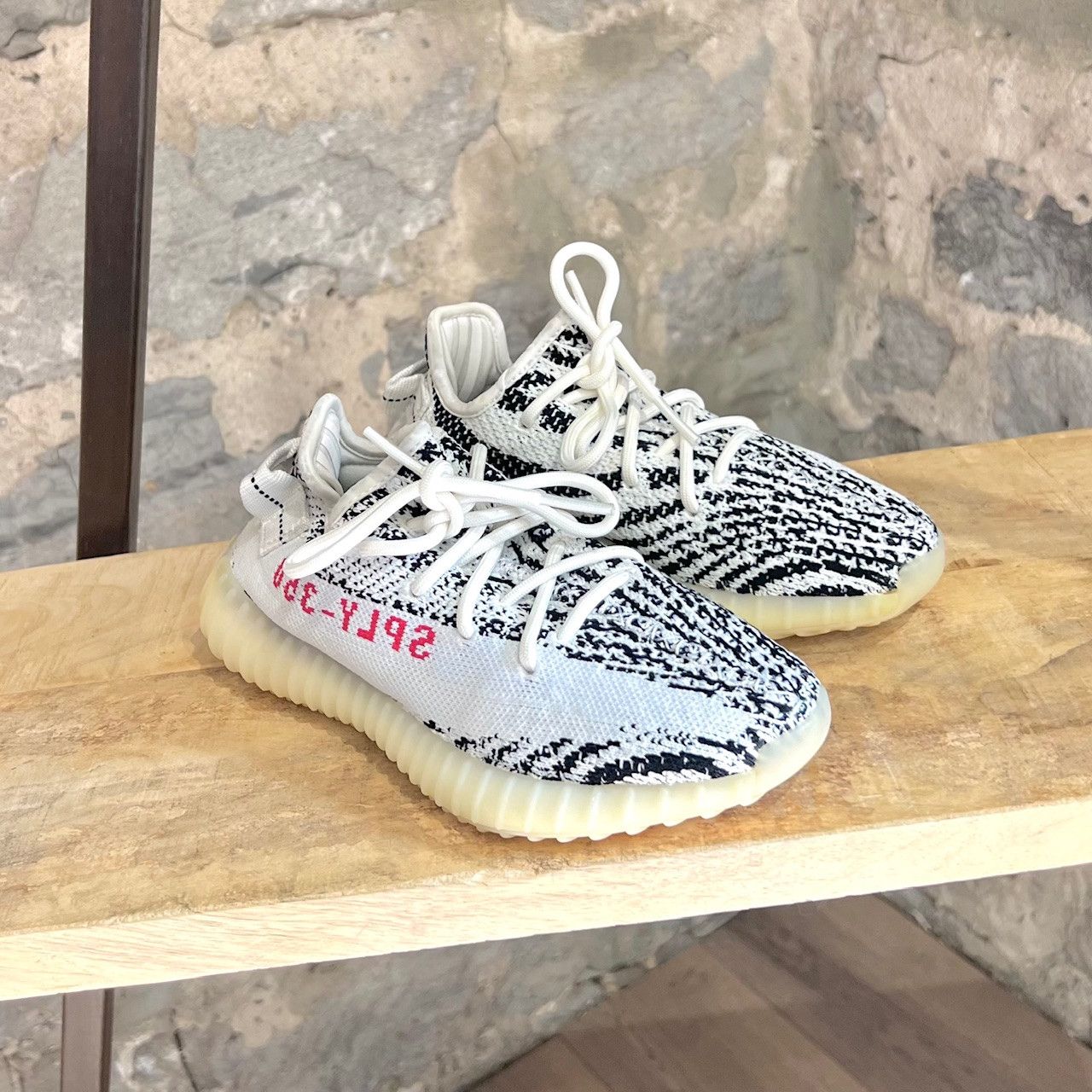 adidas gazelle silver green womens Yeezy 350 Sulfur – Luxuries By Luck main image 1