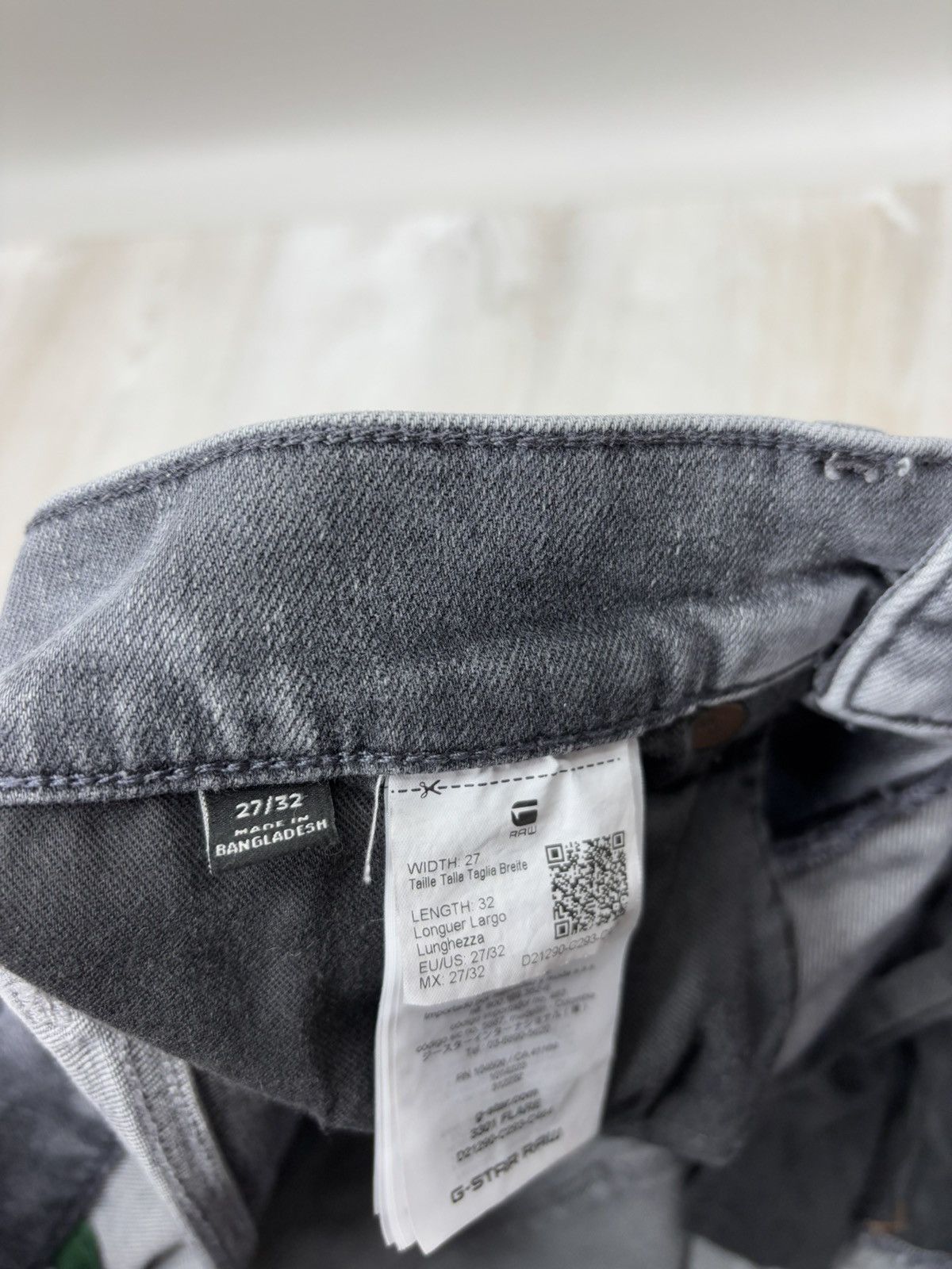 G-Star Womens flared jeans G Star Raw Size 27 Color Gray Size 25" / US 0 / IT 36 - 10 Thumbnail