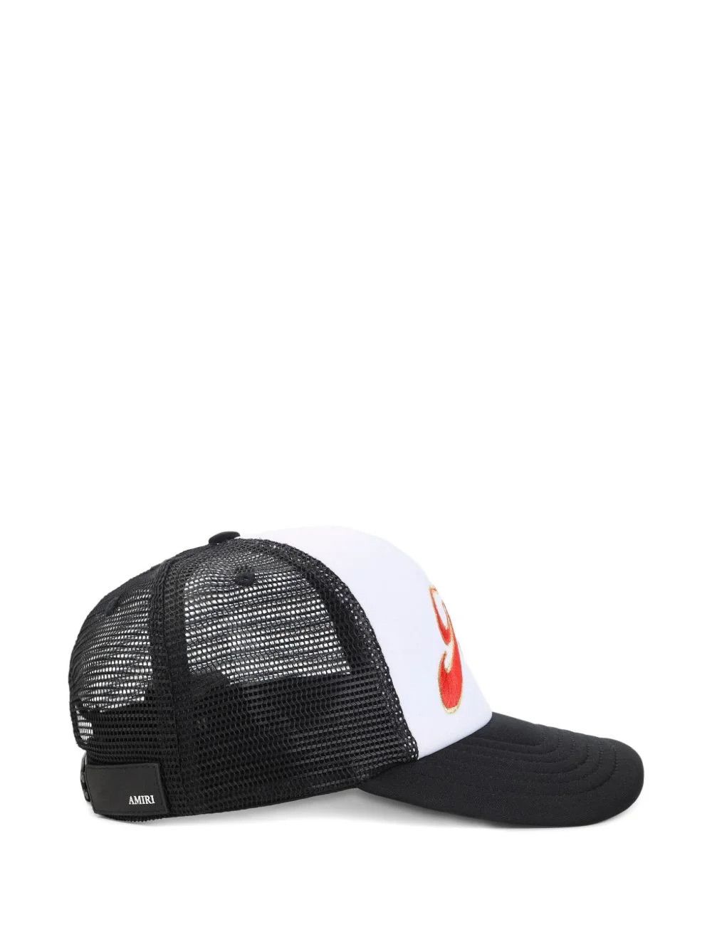 Amiri os11x0226 Size: OS / Logo-Embroidered Hat / Cap Black/White Size ONE SIZE - 2 Thumbnail