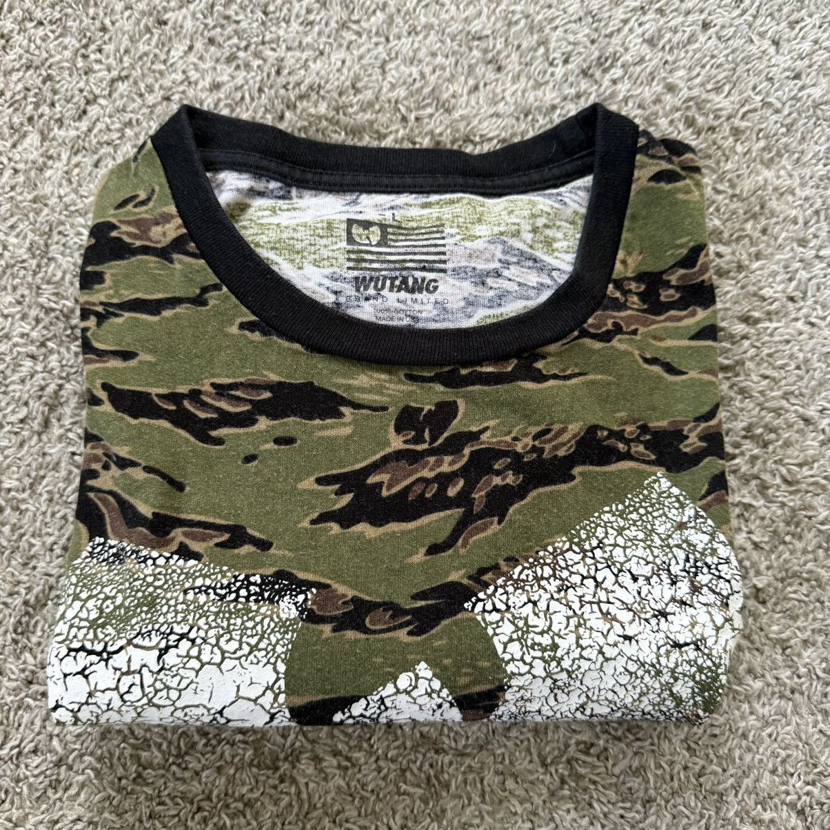 Wu-Tang Clan 🔴Wu-Tang Shirt Size Large Camouflage Wu Shattered Design Size US L / EU 52-54 / 3 - 13 Thumbnail
