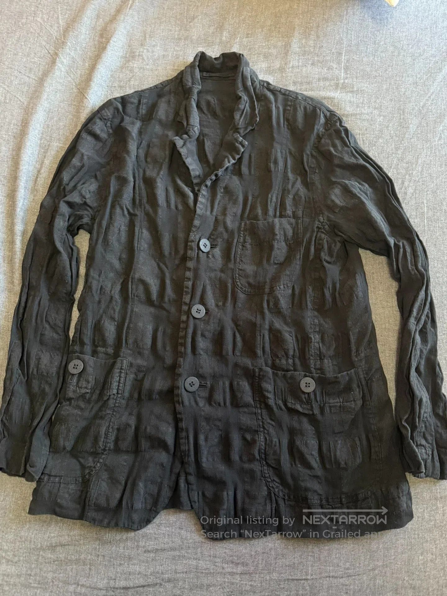 Homme Plisse Issey Miyake Issey Miyake Men Pleated Jacket. Size US S / EU 44-46 / 1 - 1 Thumbnail