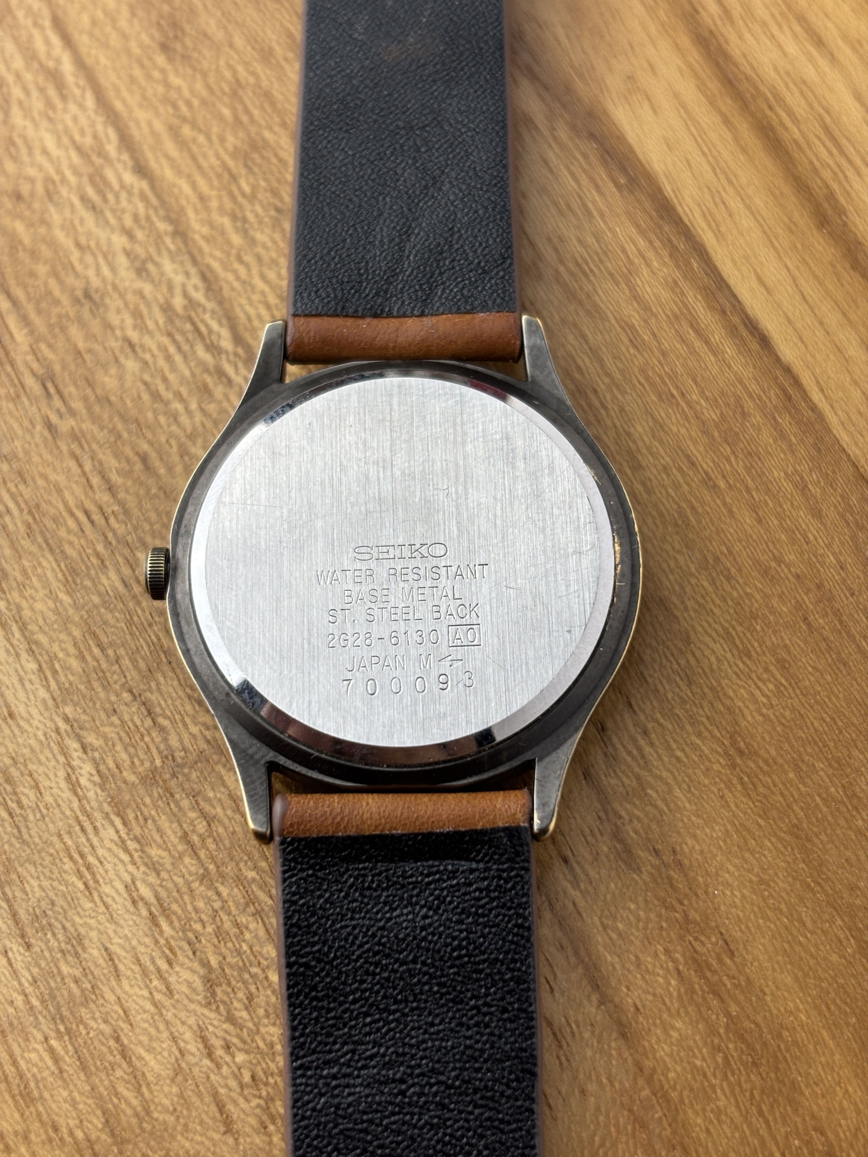 Seiko × Vintage Vintage 80s Seiko Avenue Small Sub Seconds serviced Size 32 - 6 Thumbnail