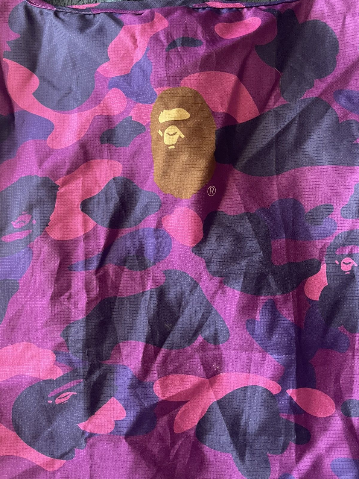 Bape BAPE Purple 1st Camo Shopping Bag Size ONE SIZE - 3 Thumbnail