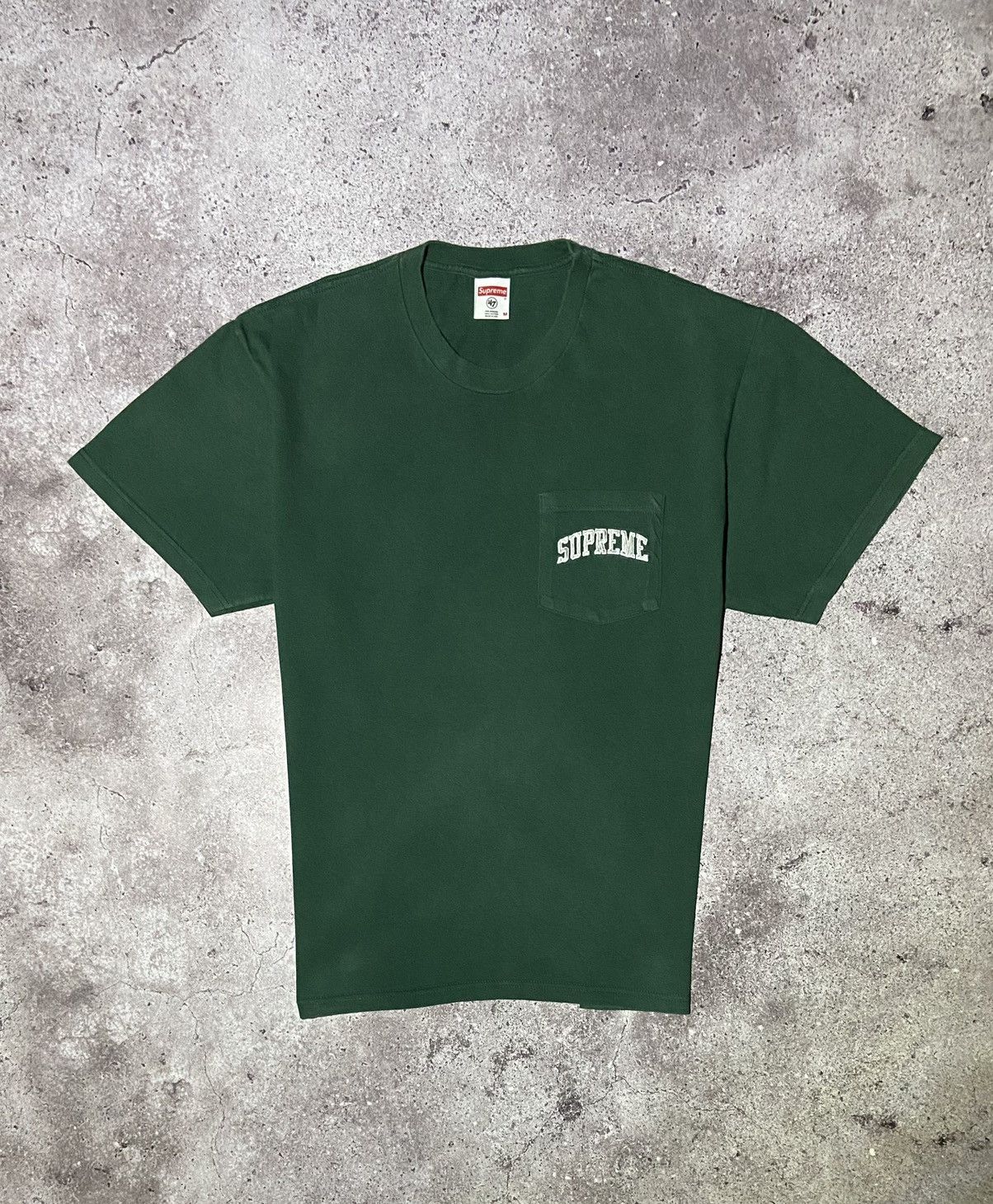 💥Supreme green t-shirt‼️