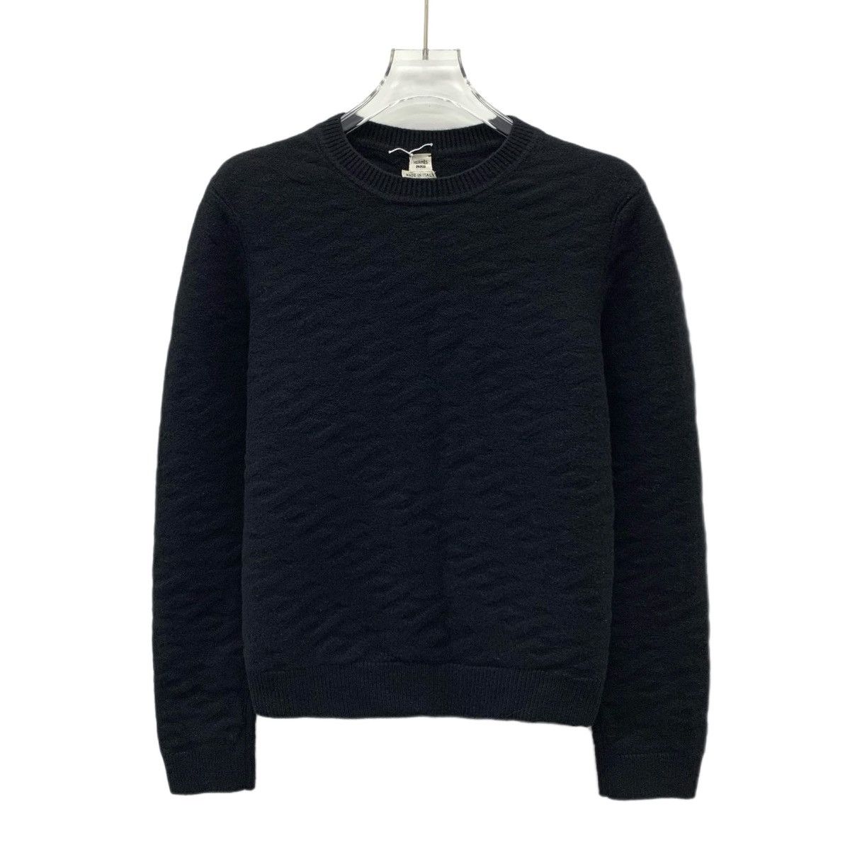 Hermes Hermes Wool Long Sleeve Knit Sweater K26WX Size S / US 4 / IT 40 - 1 Thumbnail
