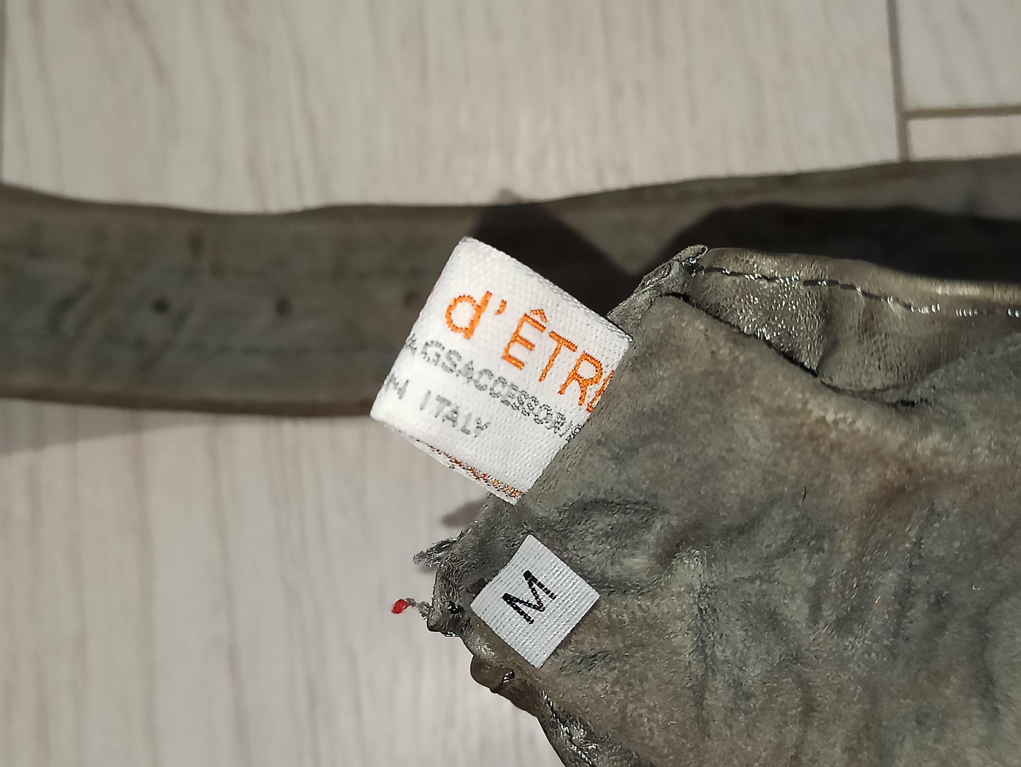 Designer × Vintage RAISON D'ETRE vintage leather belt Size ONE SIZE - 9 Thumbnail