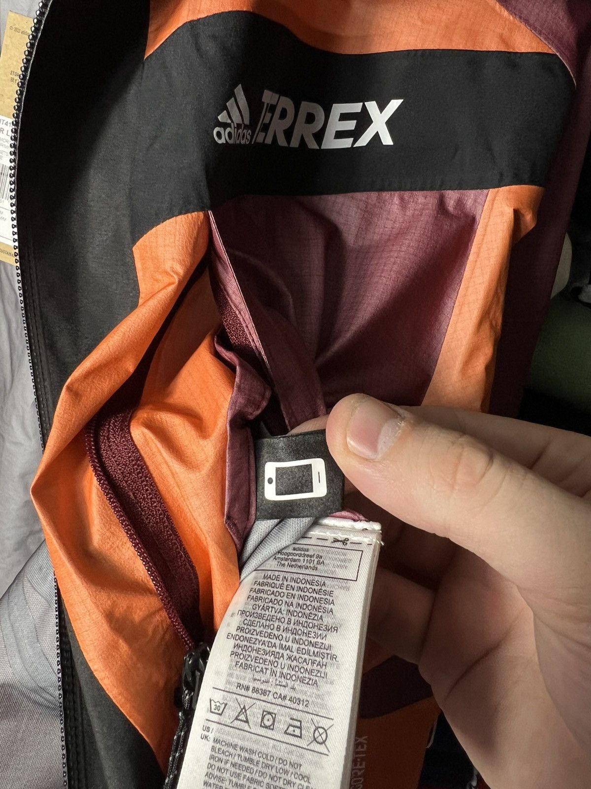 Adidas 🧥 Adidas Terrex Gore-Tex Alpine Windbreaker Gorpcore Size M Size US M / EU 48-50 / 2 - 18 Thumbnail