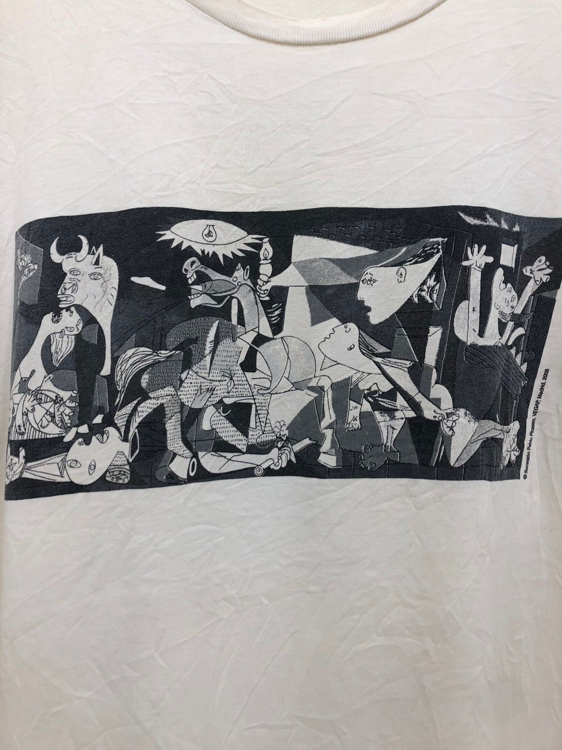 Vintage Vintage 00's PABLO PICASSO Guernica shirt Art BN Size US L / EU 52-54 / 3 - 4 Thumbnail