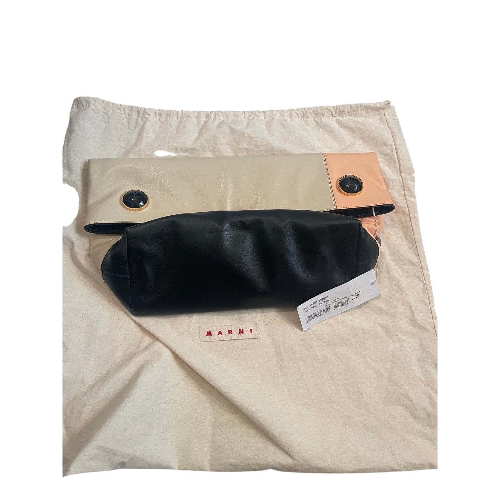 Marni Marni Pod Folded Leather Pouch Bag NWT Size ONE SIZE - 10 Thumbnail