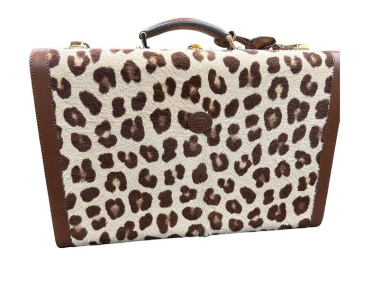 Gucci GUCCI HARRY STYLES HA HA HA RIGID SUITCASE IN NEUTRAL NWT Size ONE SIZE - 2 Thumbnail