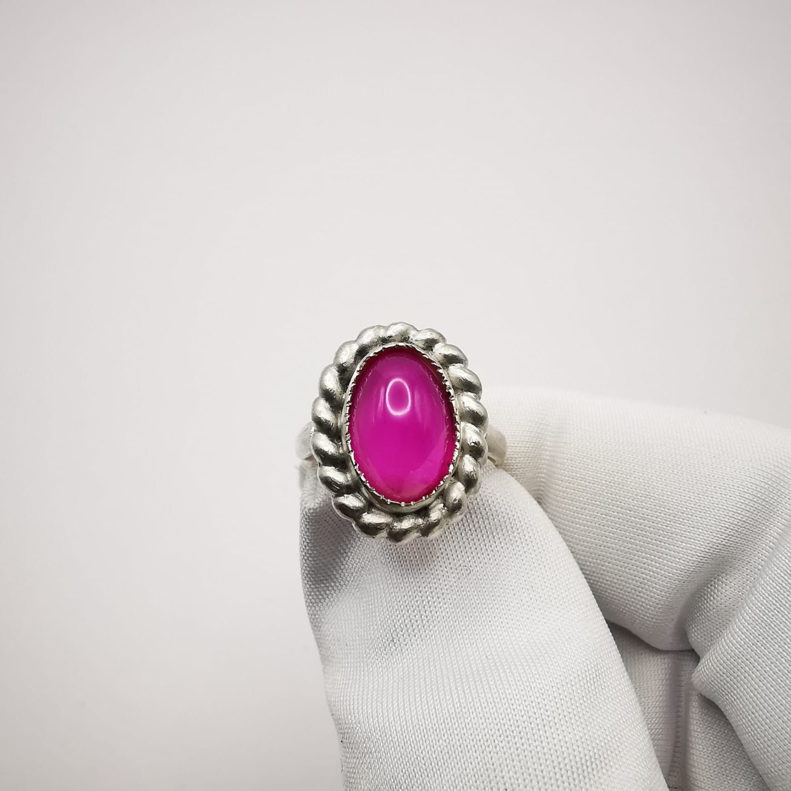 Sterling Silver × Vintage Vintage,Rare Ring 925 Sterling Silver,Jewelry,Ruby size 7 Size ONE SIZE - 1 Thumbnail