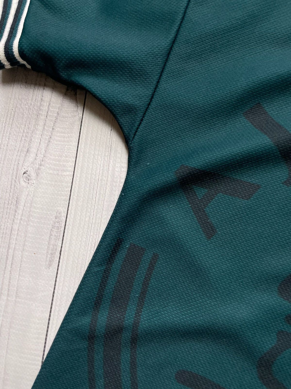 Vintage Vintage Umbro Ajax soccer jersey rare green 9 Kluivert Size US S / EU 44-46 / 1 - 5 Thumbnail