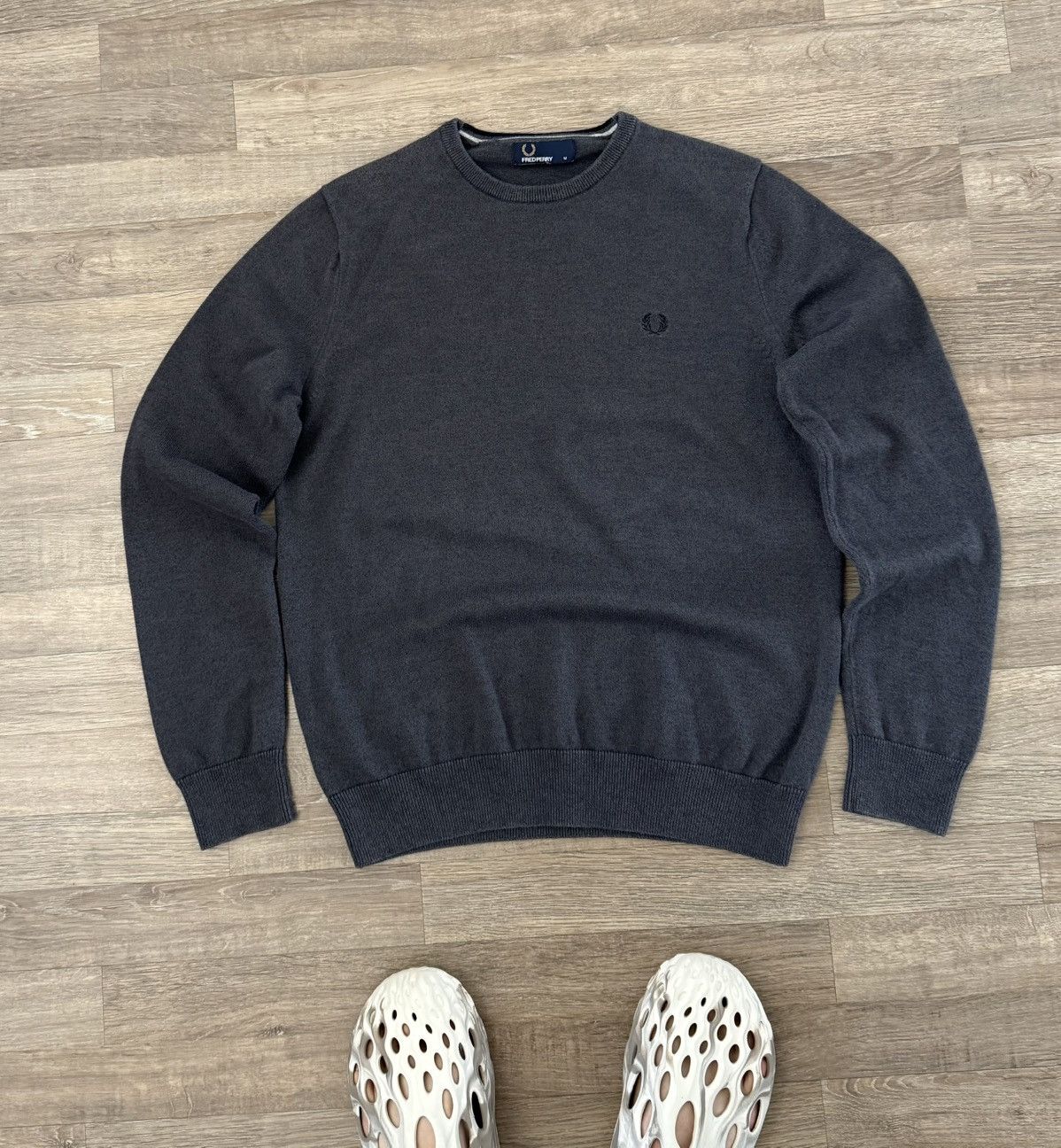 Fred Perry Vintage Fred Perry Sweater Knit Old Many Crewneck Jumper Size US M / EU 48-50 / 2 - 2 Thumbnail