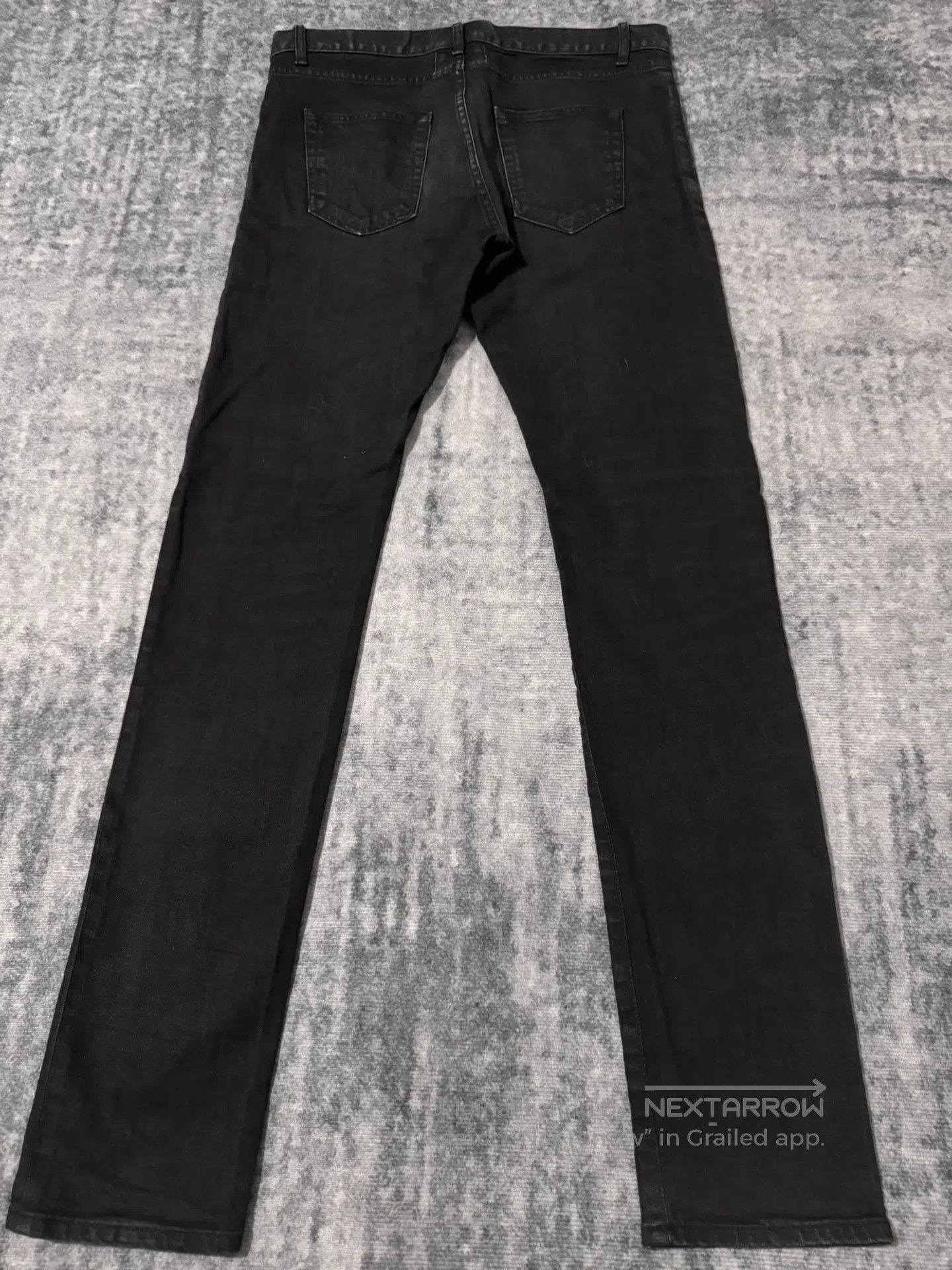 Saint Laurent Paris Saint Laurent Black Skinny Jeans. Size US 32 / EU 48 - 2 Thumbnail