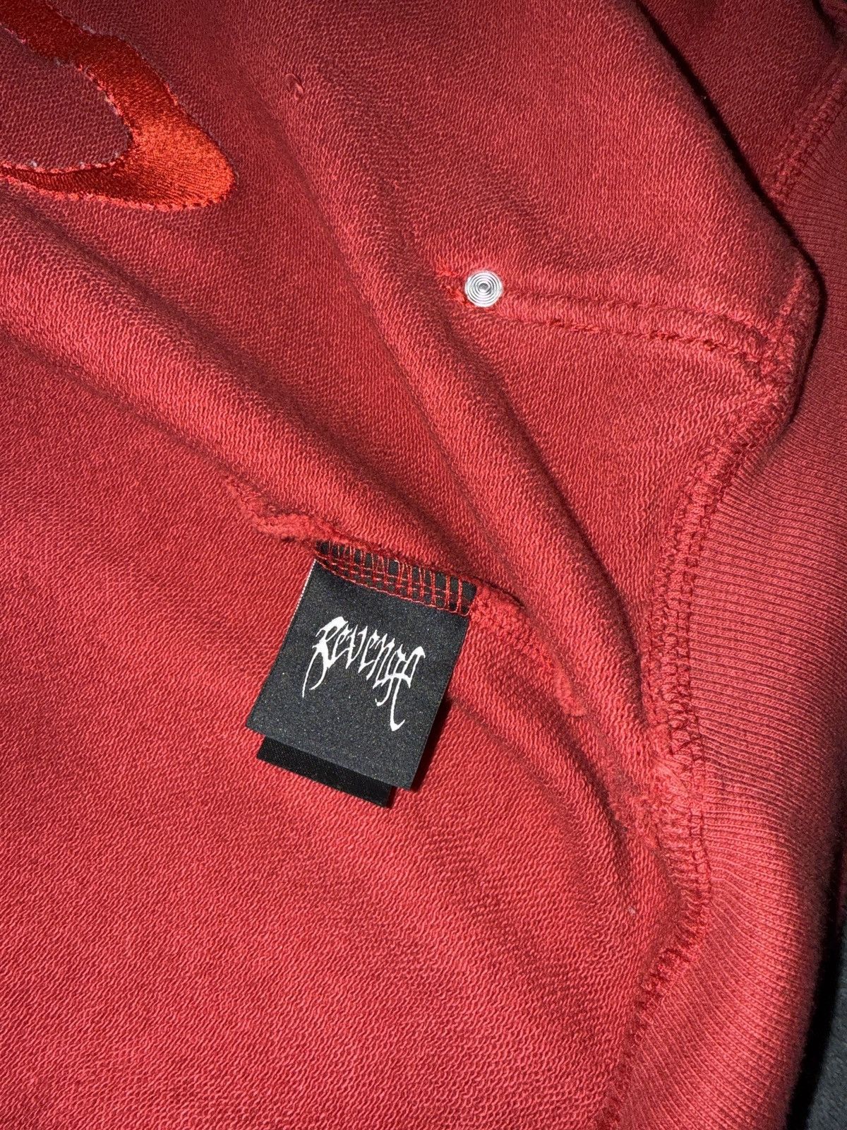 Revenge X KILL CONTRAST ZIP HOODIE Size US L / EU 52-54 / 3 - 4 Thumbnail