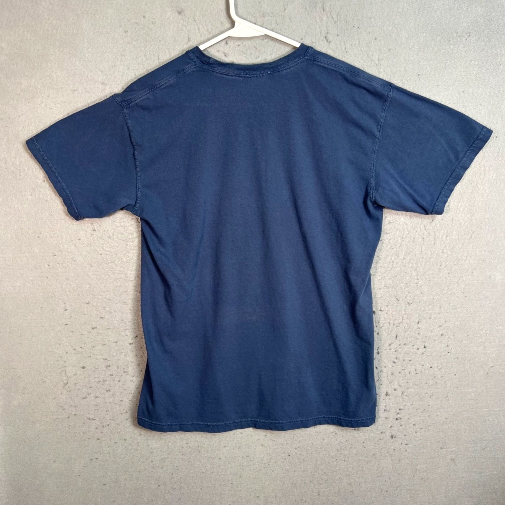 Vintage VINTAGE Sadderday T-Shirt Adult Medium Blue Graphic Duck Yellow Mens Size US M / EU 48-50 / 2 - 2 Thumbnail