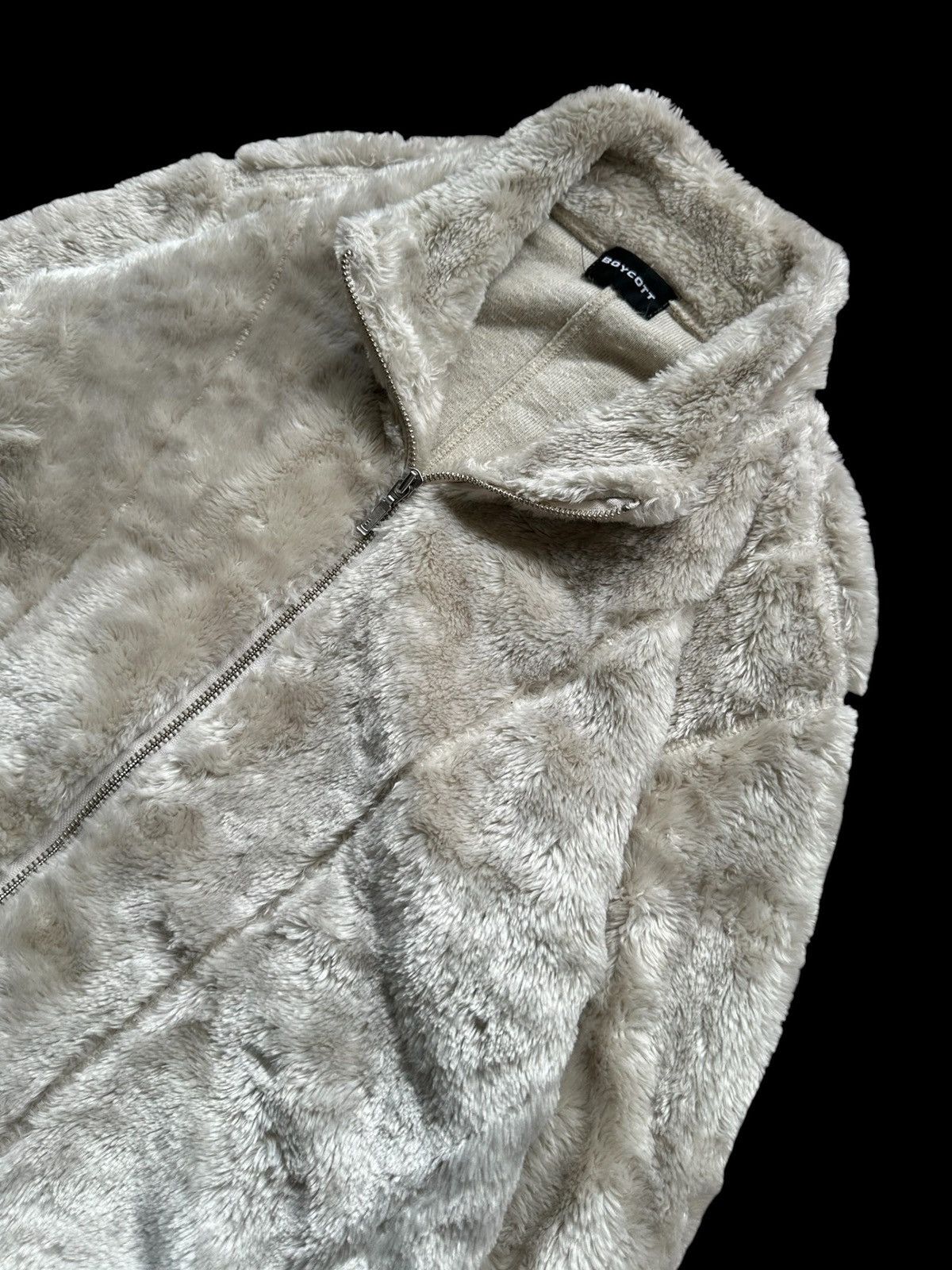 Boycott 00's Boycott fleece shaggy zipper jacket Size US M / EU 48-50 / 2 - 2 Thumbnail