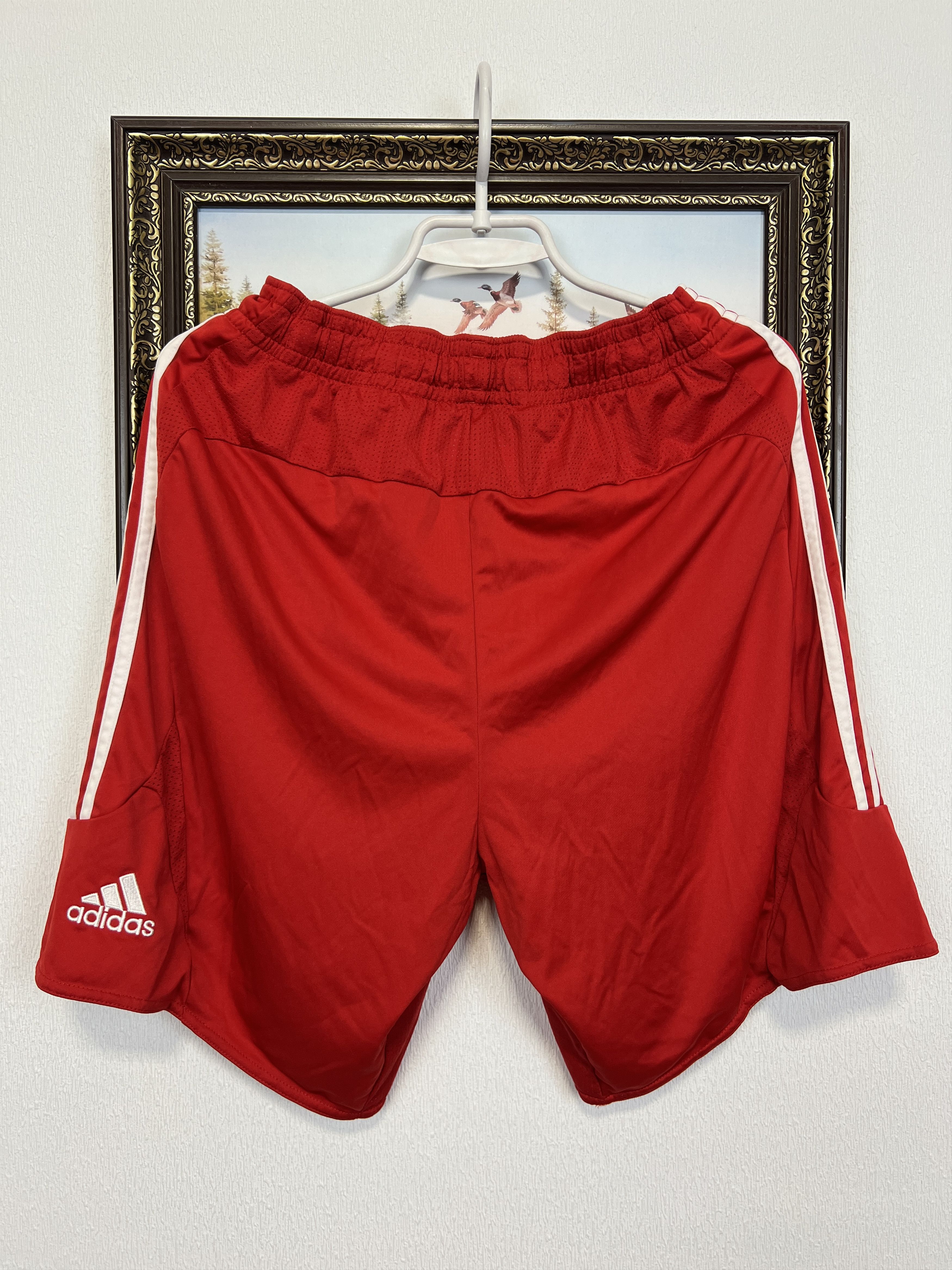 Adidas Vintage Adidas Hamburg Football Shorts Rare Soccer Athletic Size US 34 / EU 50 - 9 Thumbnail
