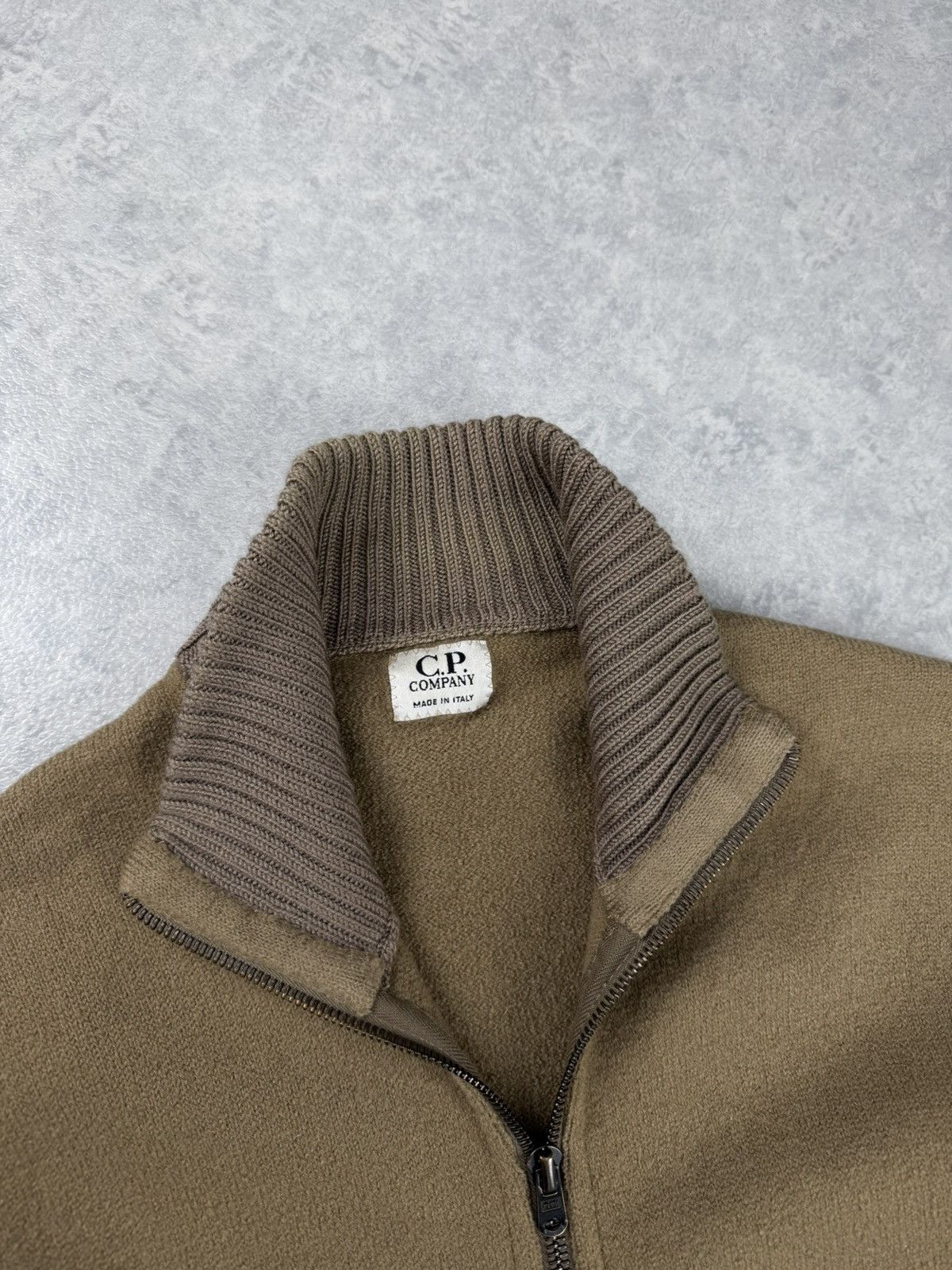 C.P. Company C.P. Company Vintage Wool Zip Sweater Made in Italy Size US S / EU 44-46 / 1 - 8 Thumbnail