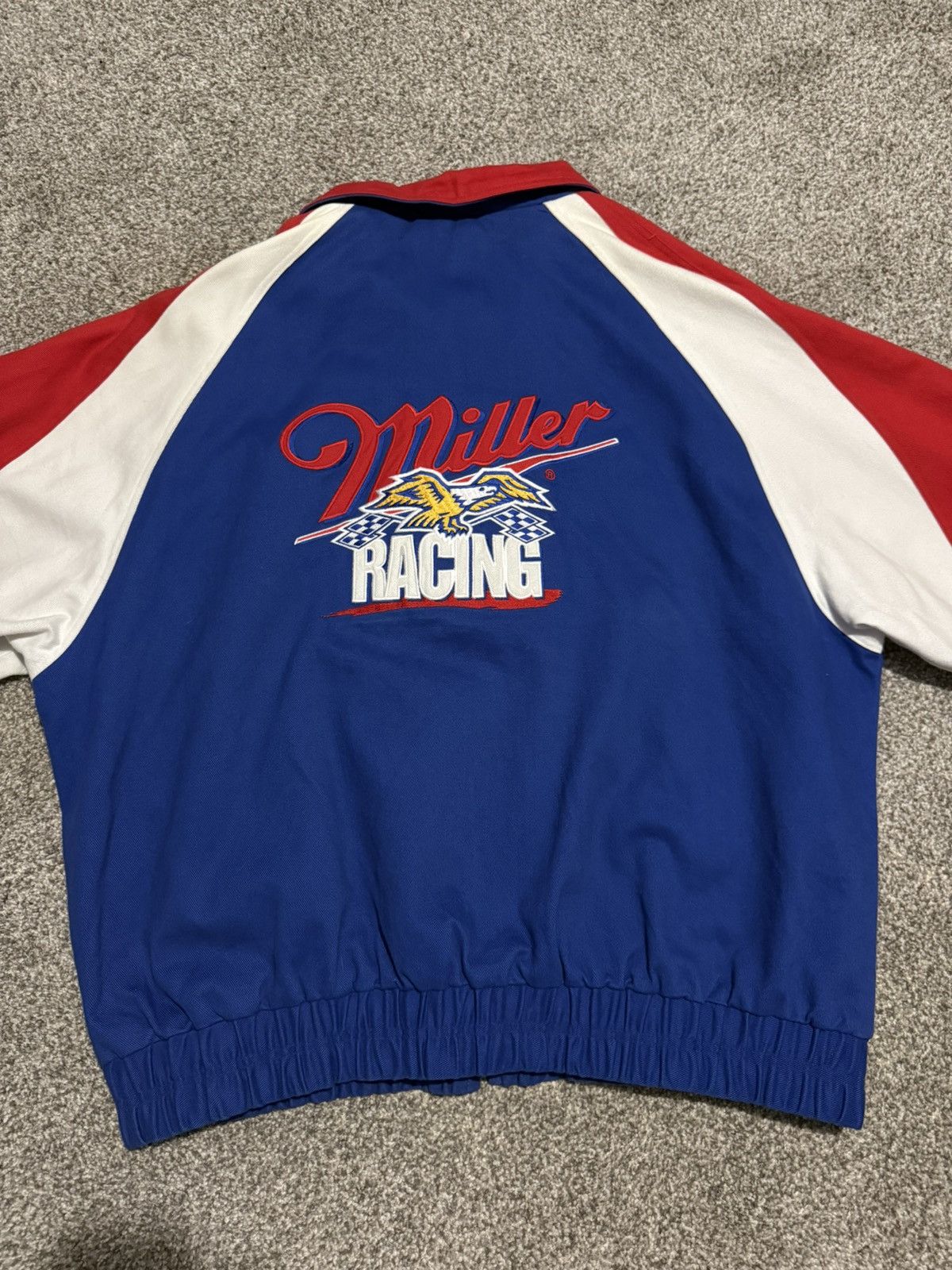 Logo Athletic Miller Lite Racing Team NASCAR Jacket Size US XXL / EU 58 / 5 - 6 Thumbnail