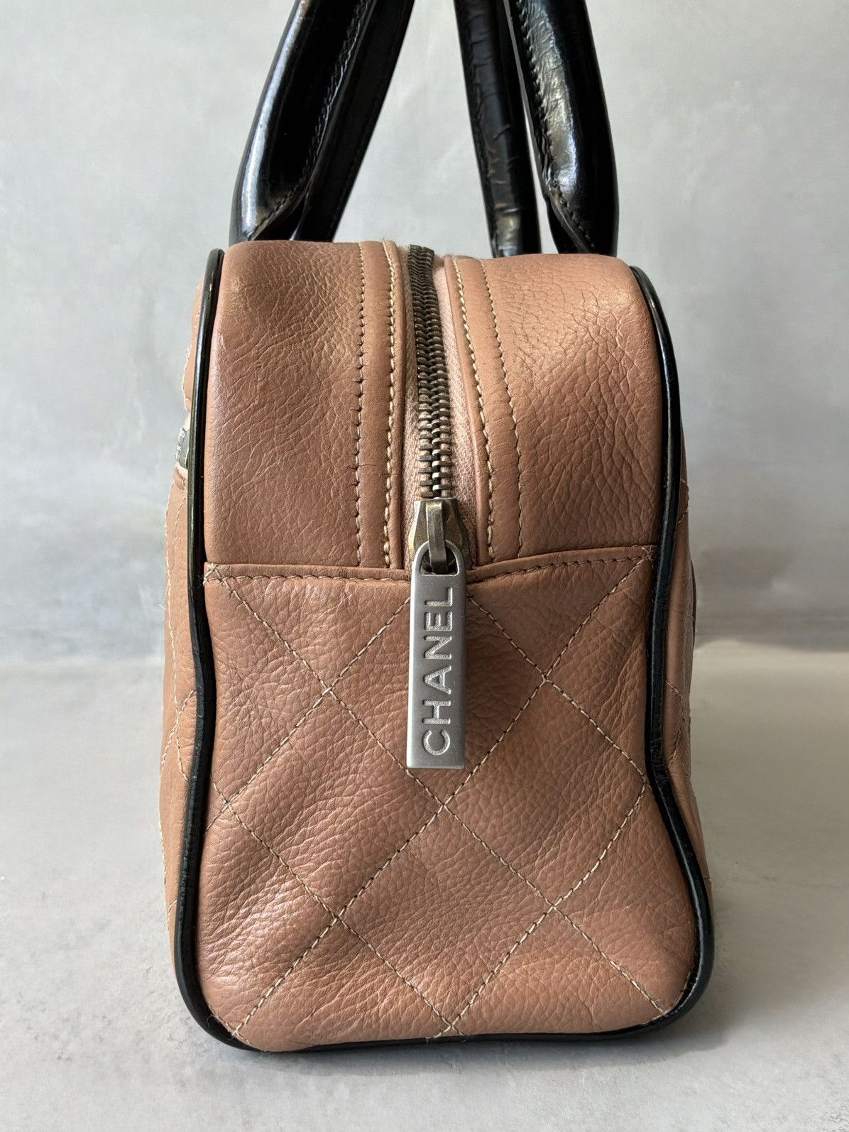 Chanel Chanel - Quilted Script - Small Bowling Bag Size ONE SIZE - 9 Thumbnail