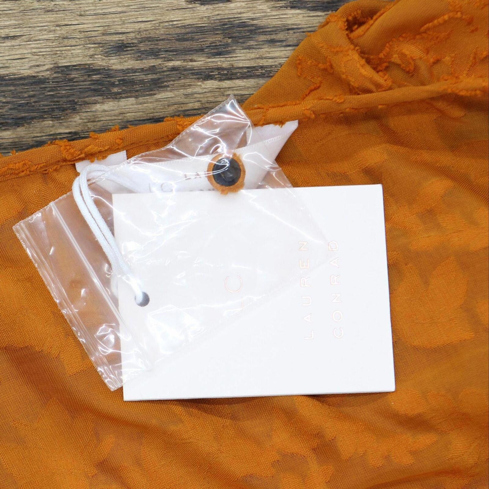 Designer NWT Lc Lauren Conrad WL23W019RS1 M Copper Falls Orange Size M / US 6-8 / IT 42-44 - 3 Thumbnail