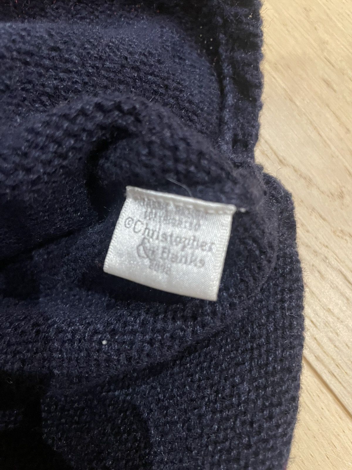Vintage Christopher & Banks Moc Neck Star Sweater Size XL / US 12-14 / IT 48-50 - 3 Thumbnail