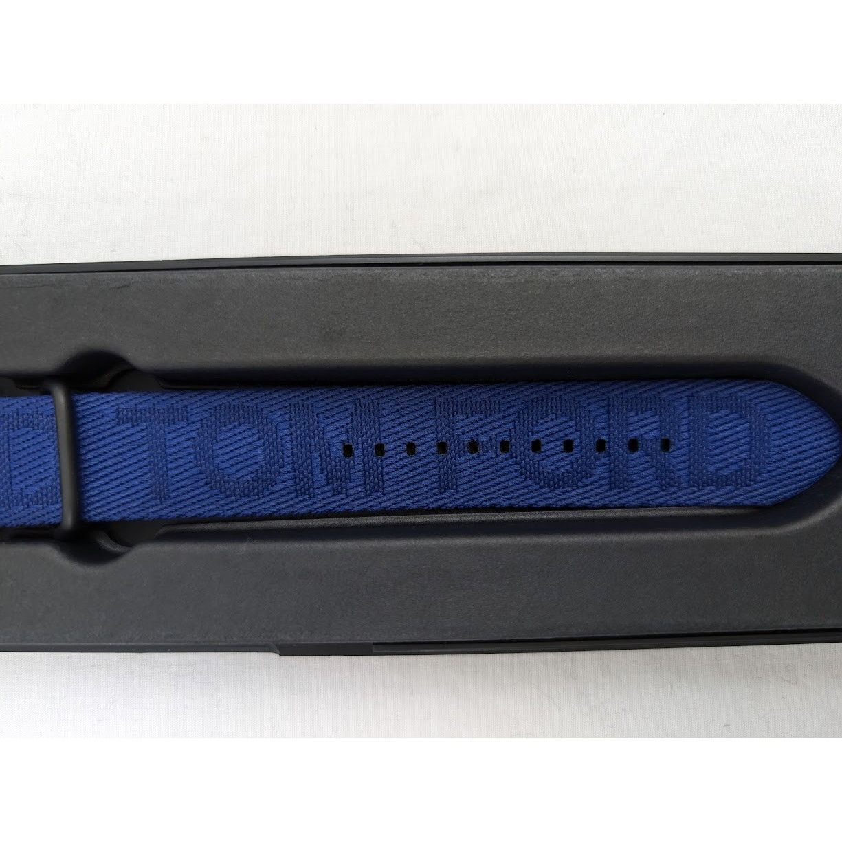 Tom Ford o1rshd1 Size: OS / Plastic Large Case Sports Watch in Blue Size ONE SIZE - 9 Thumbnail