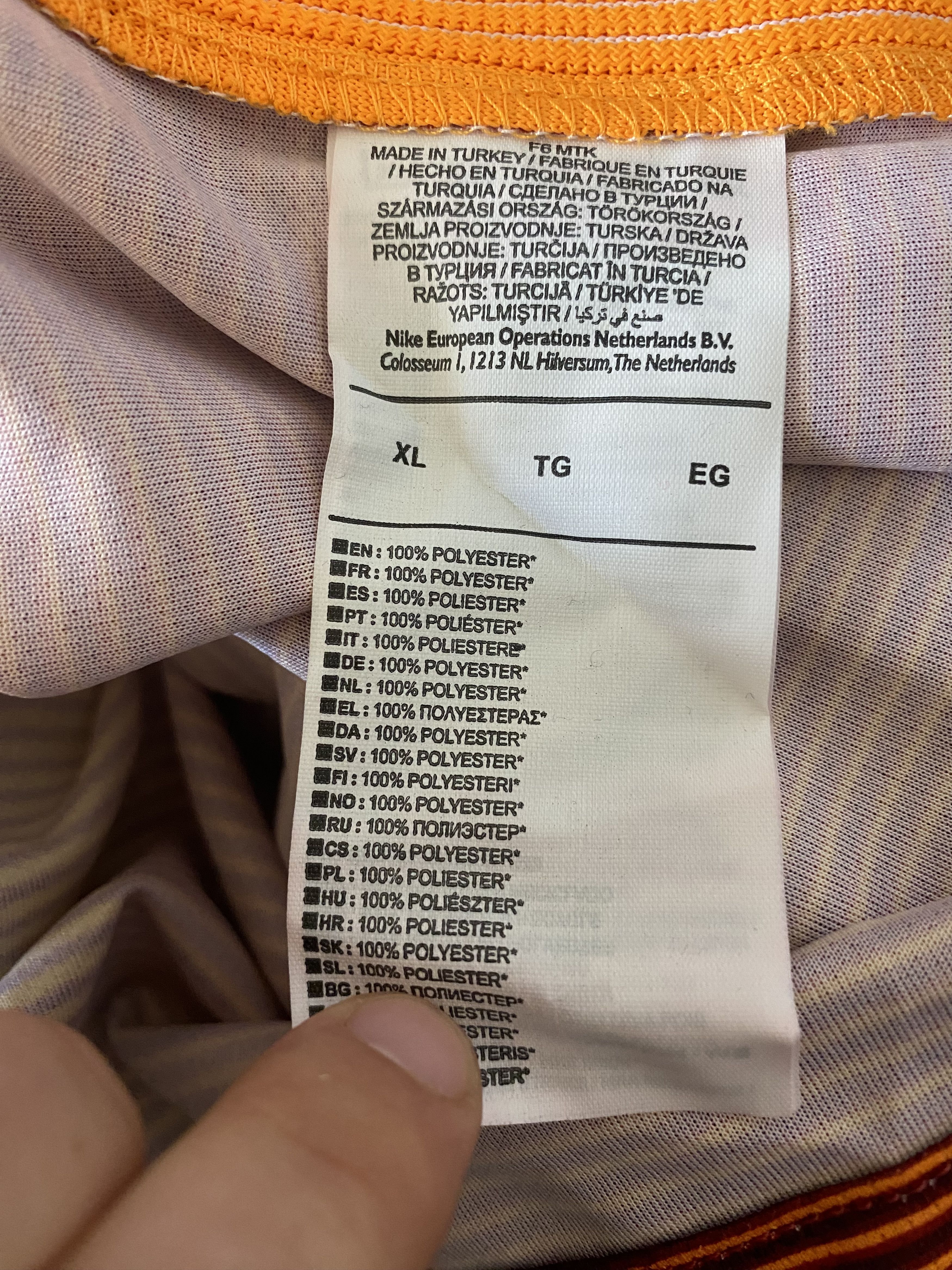 Nike GALATASARAY SK #52 HAKAN 2016 - 2017 - Nike - XL - NEW Size US XL / EU 56 / 4 - 6 Thumbnail