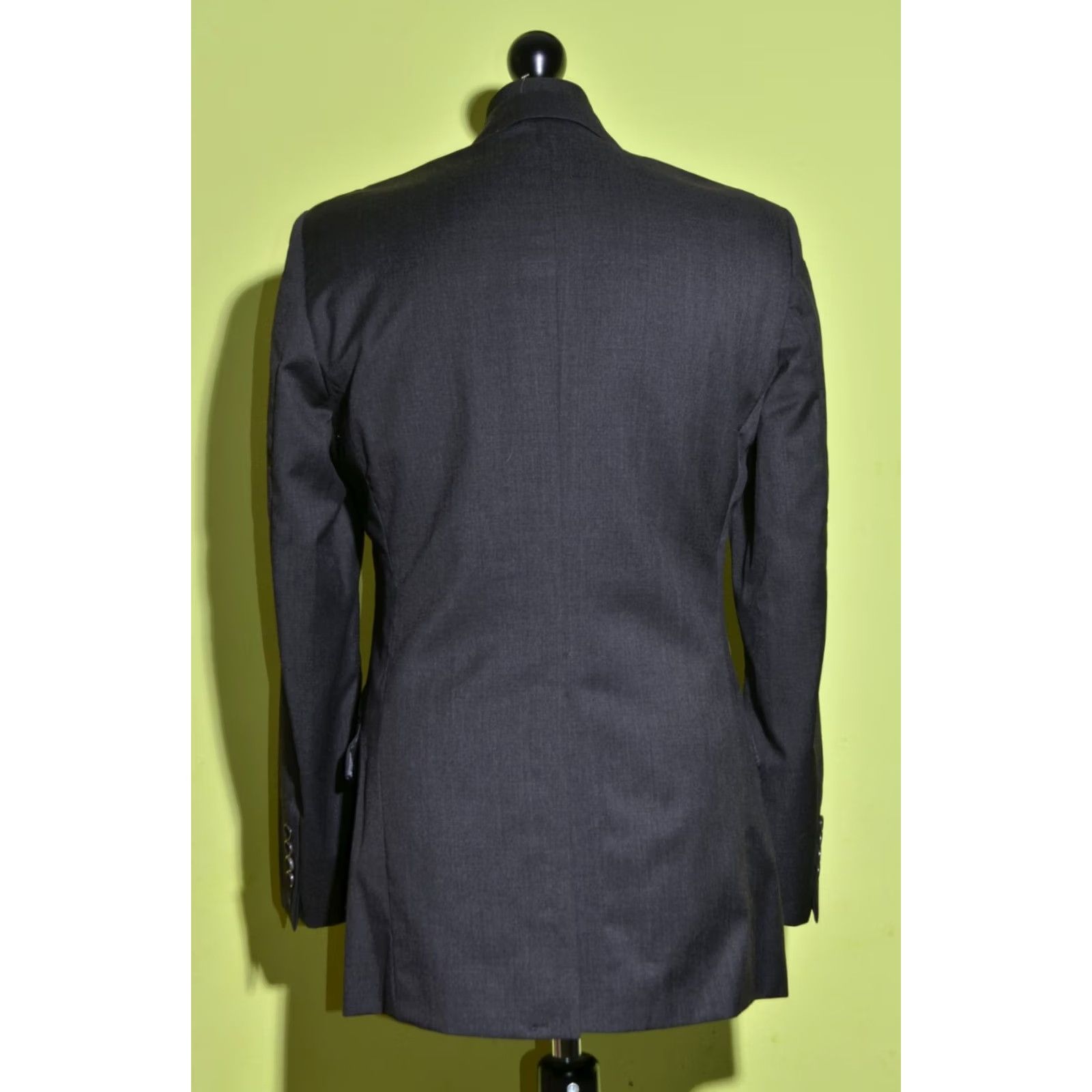 Brooks Brothers BROOKS BROTHERS 1818 Fitzgerald 2Button Wool Suit Jacket Grey Mens Regular 39 USA MADE Size 40R - 3 Thumbnail